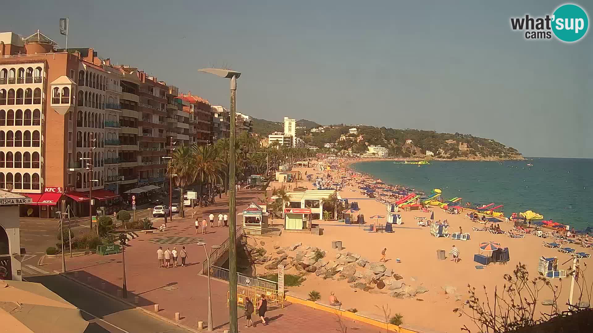 Webcam Lloret de Mar  – Playa principal