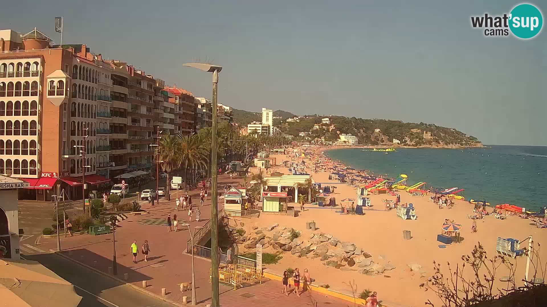 Webcam live Lloret de Mar – Hauptstrand