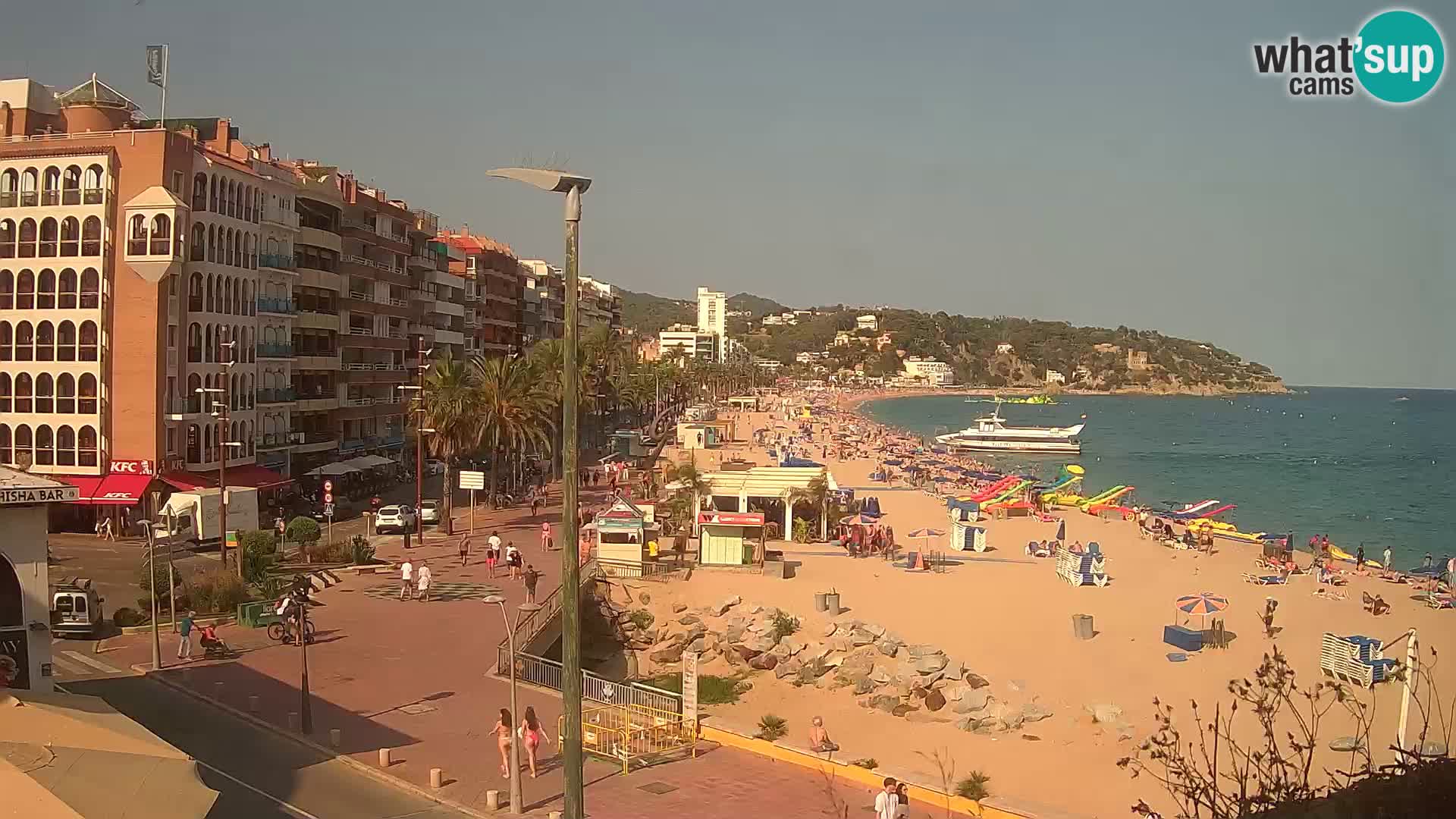 Webcam Lloret de Mar – Osrednja plaža