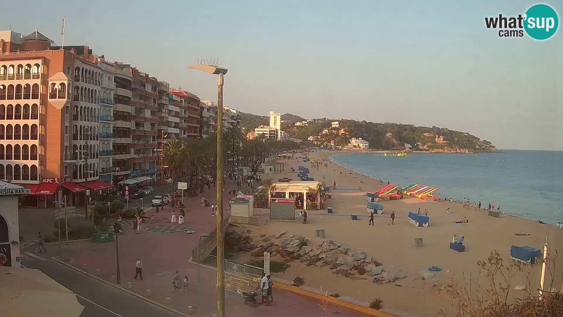 Webcam Lloret de Mar – Hauptstrand