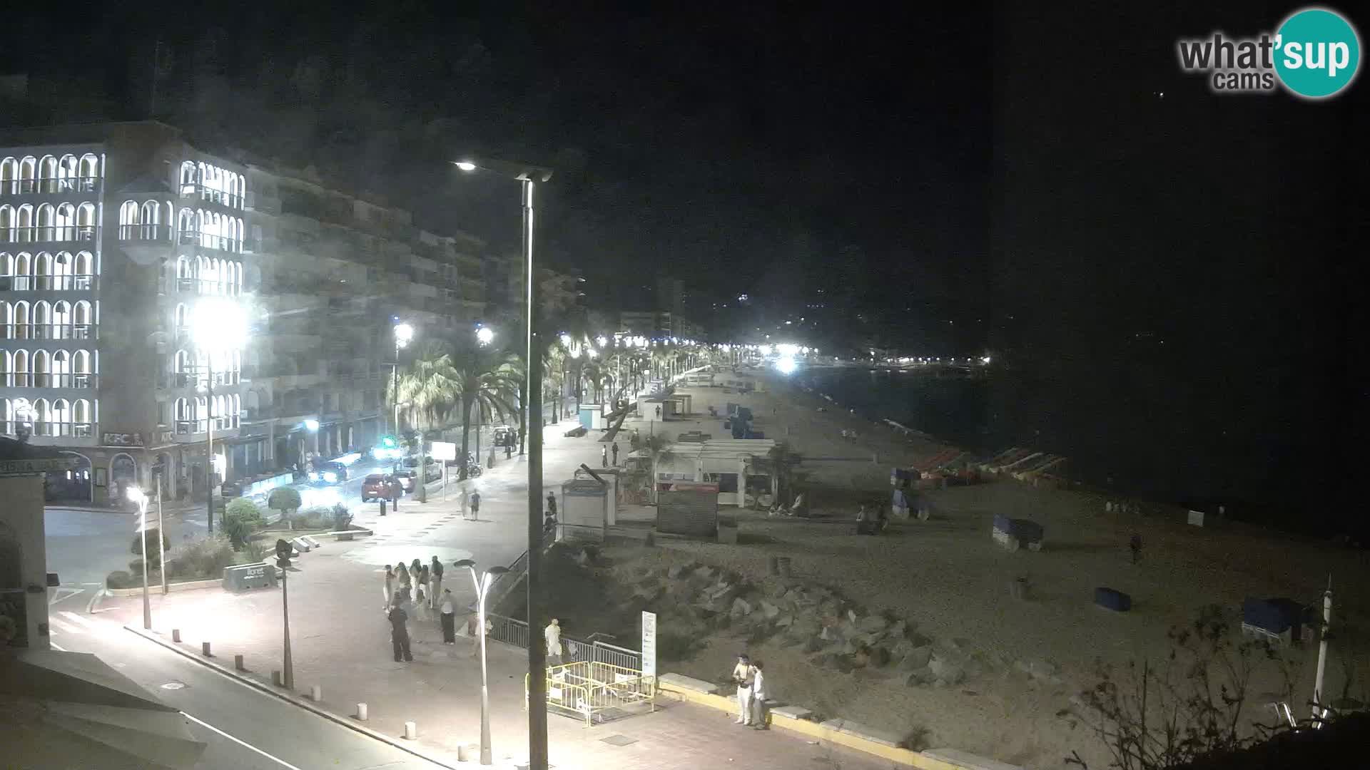 Web kamera Lloret de Mar – glavna plaža