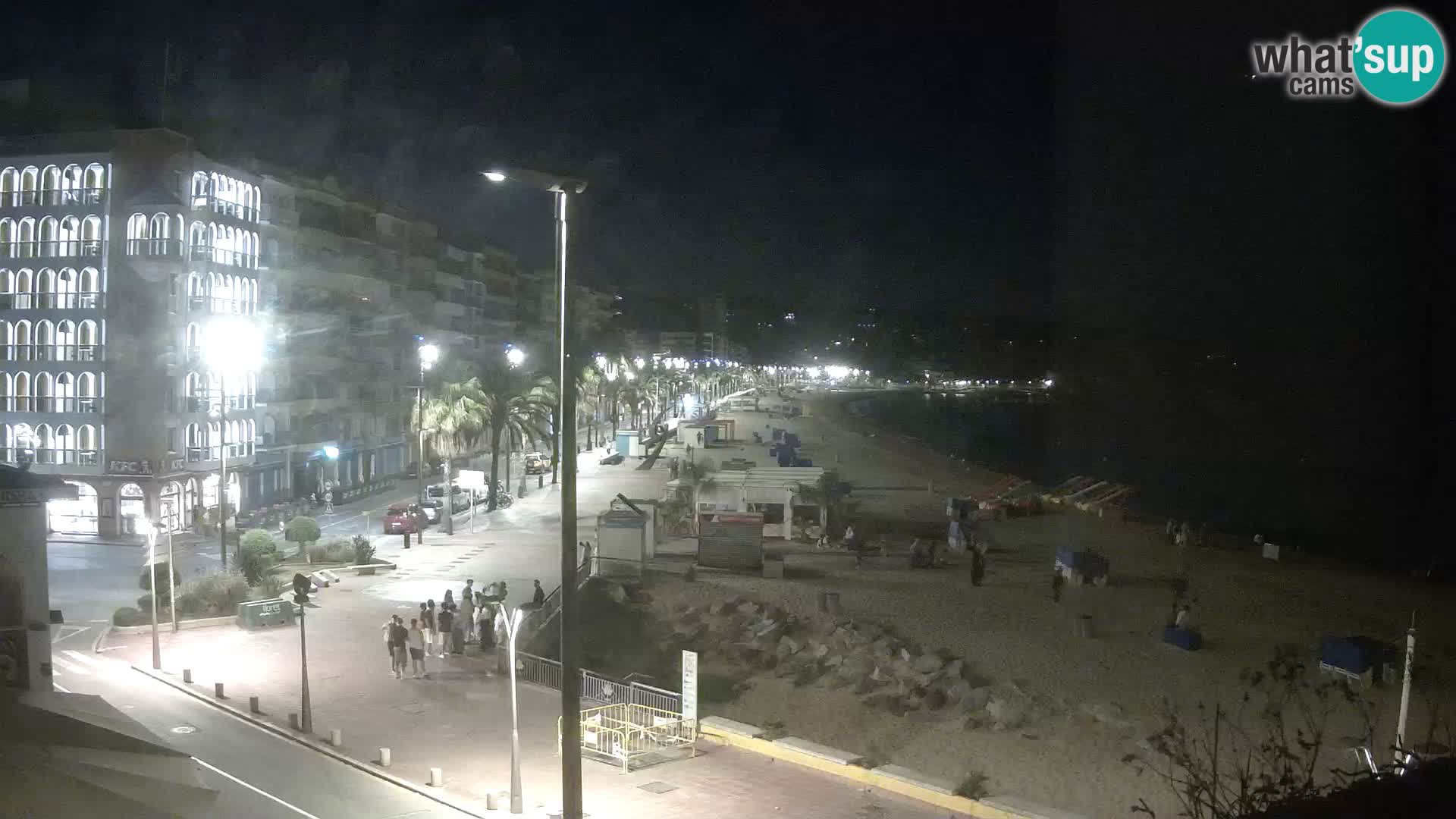Web kamera Lloret de Mar – glavna plaža