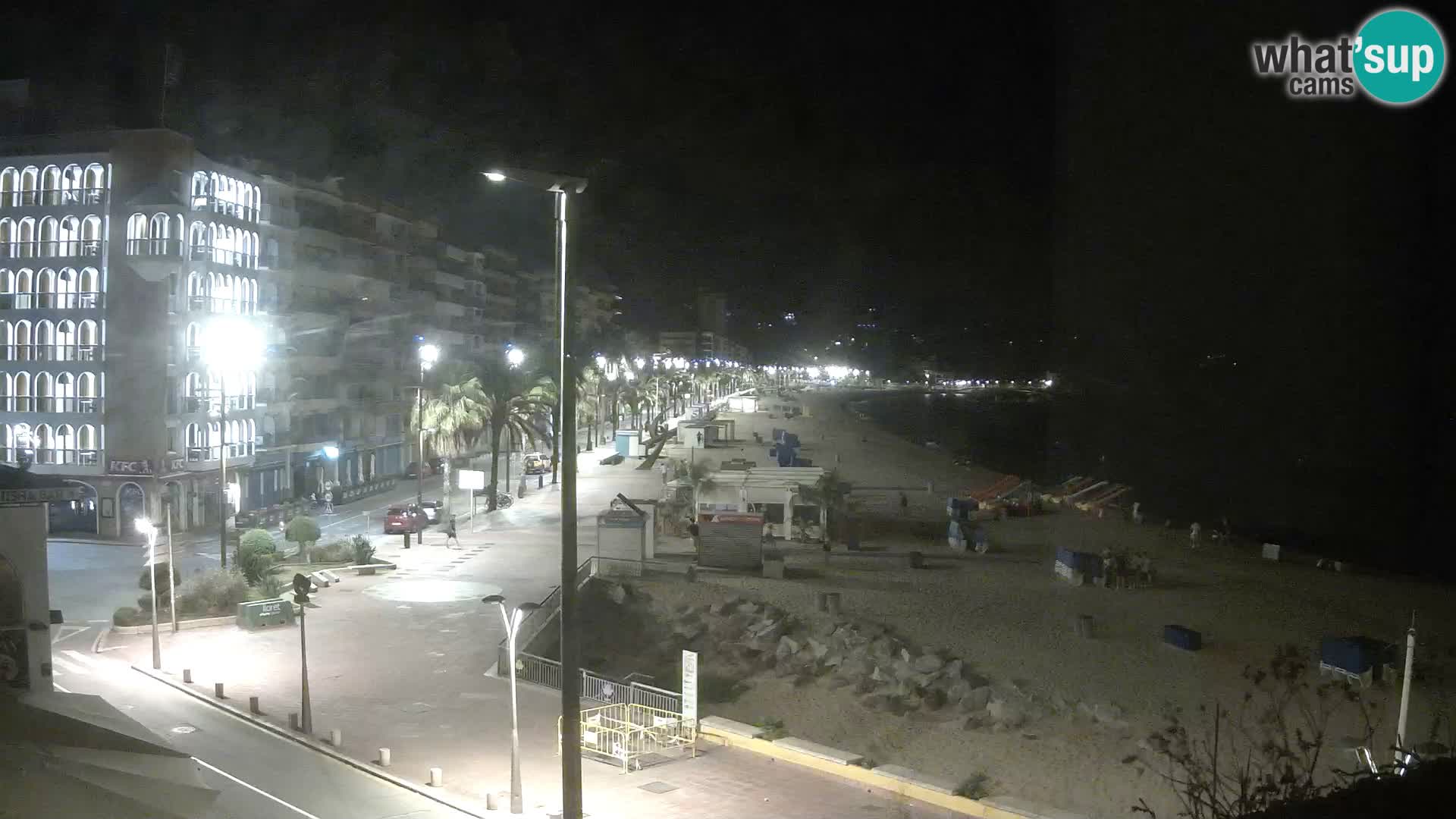 Webcam Live Lloret de Mar – La plage