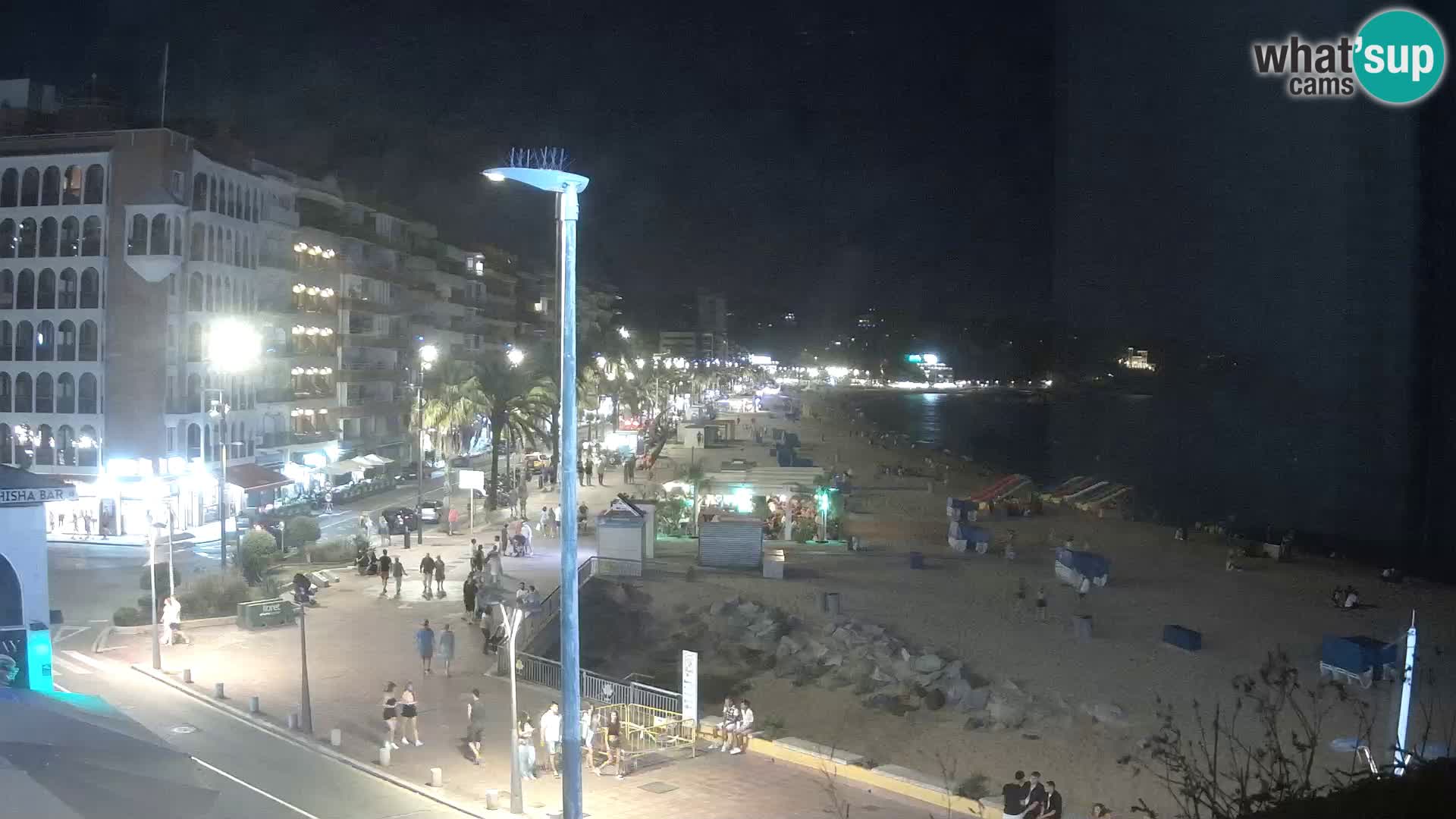 Web kamera Lloret de Mar – glavna plaža