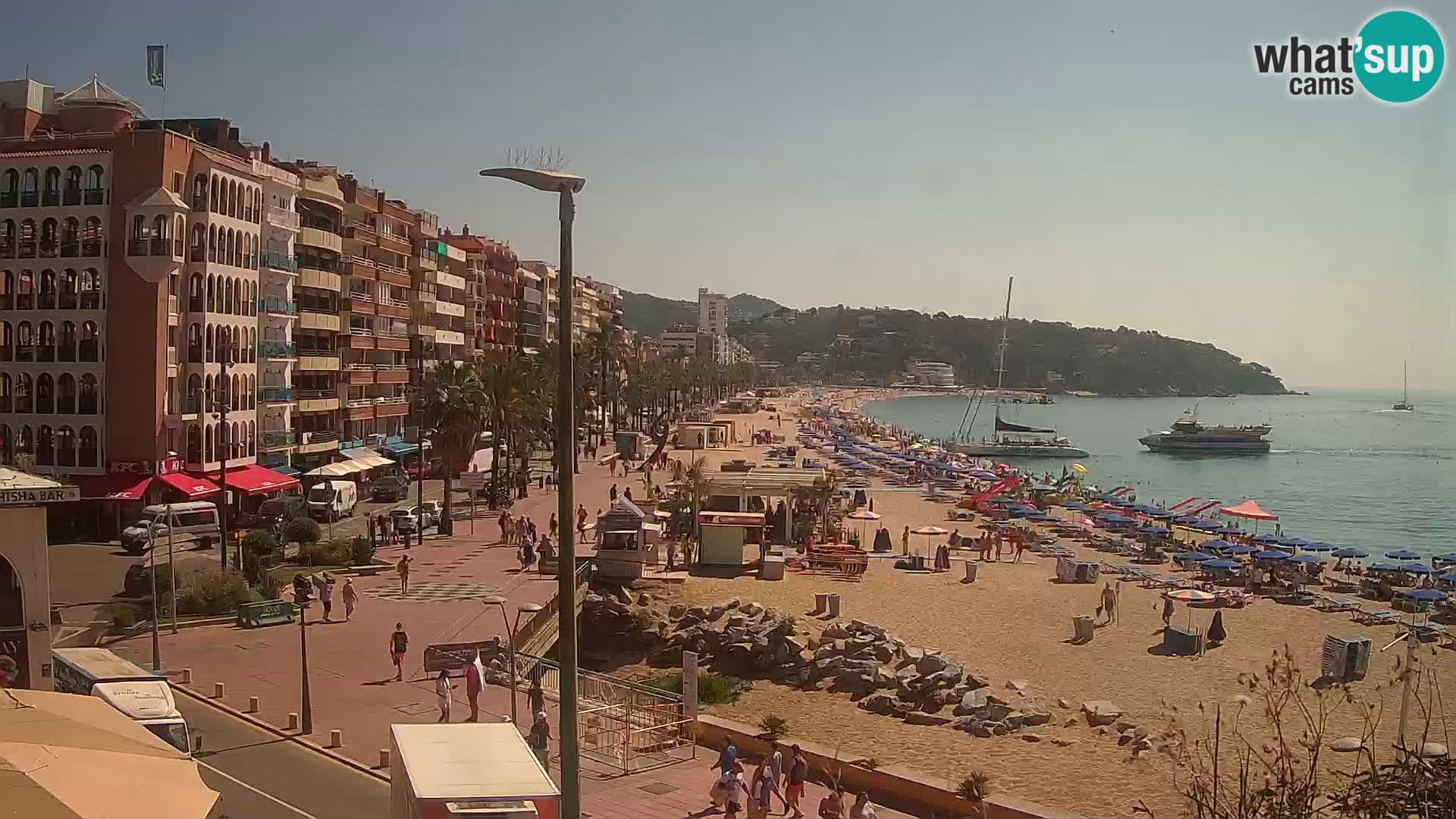 Webcam Lloret de Mar – the beach