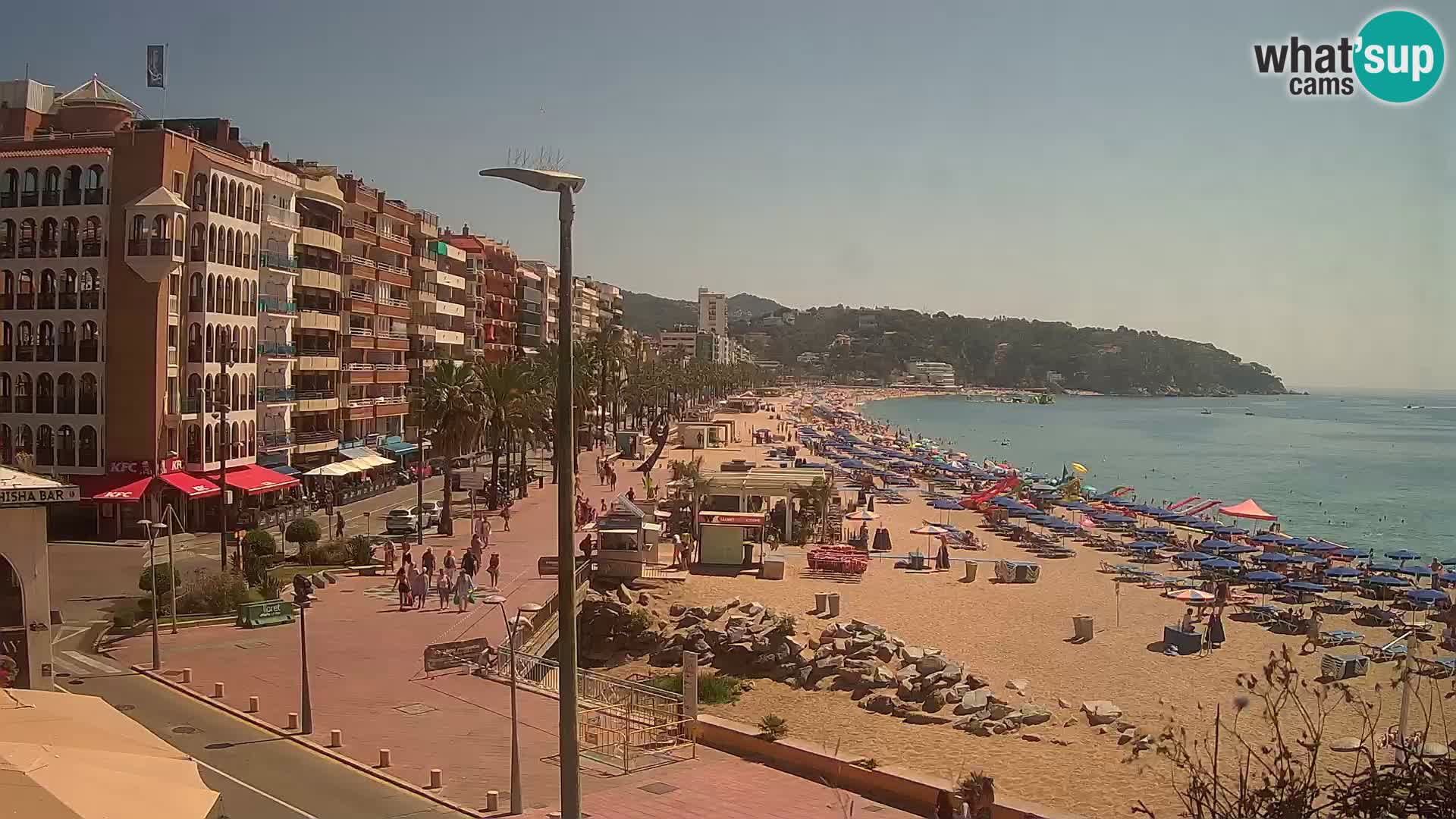Webcam streaming Lloret de Mar – Plage