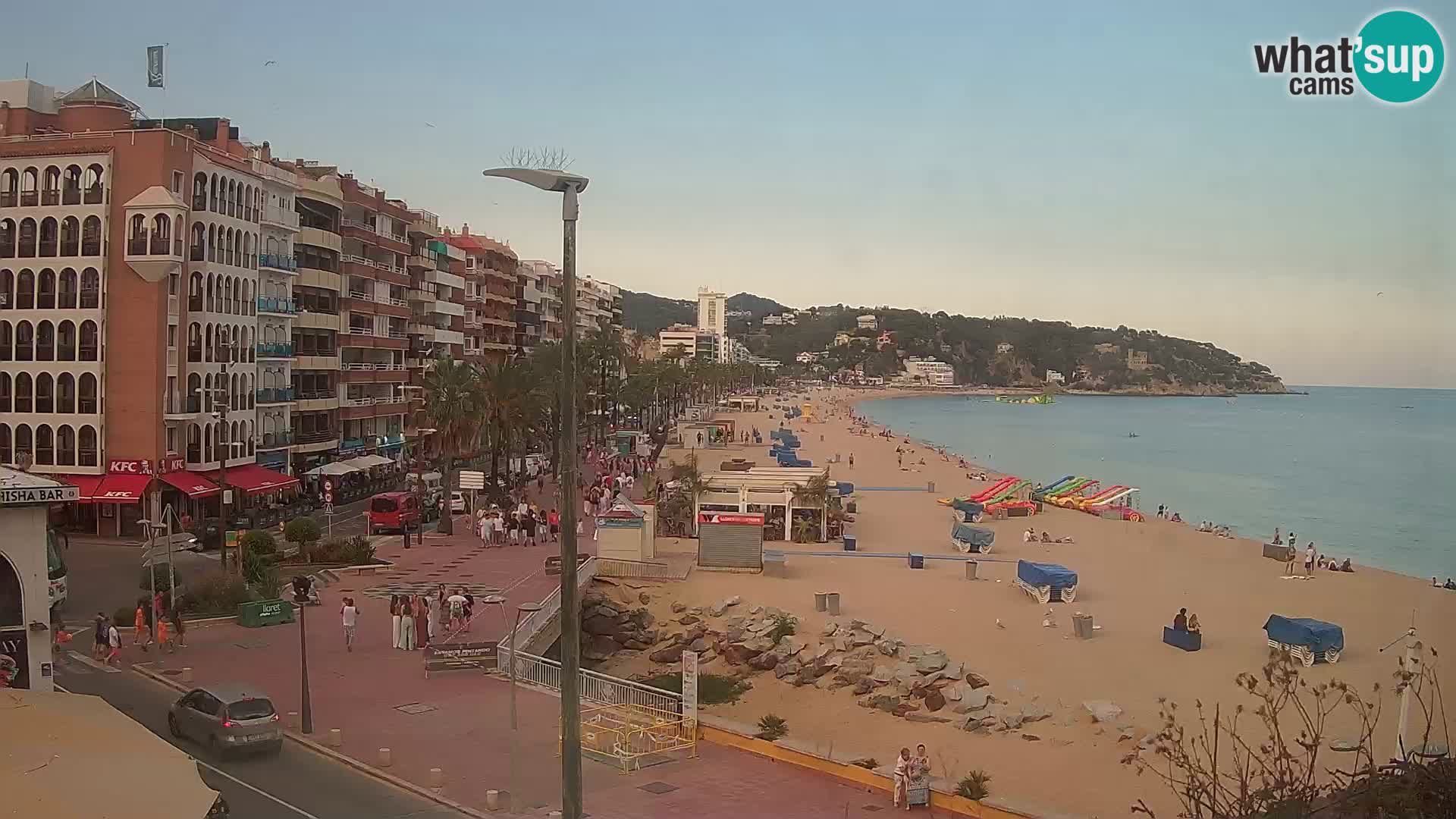 Webcam Lloret de Mar – Osrednja plaža
