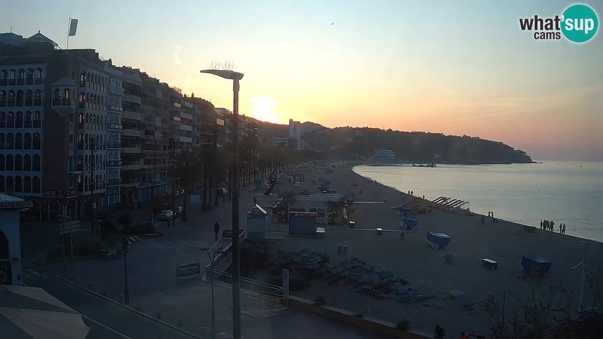 Webcam Lloret de Mar – Central beach
