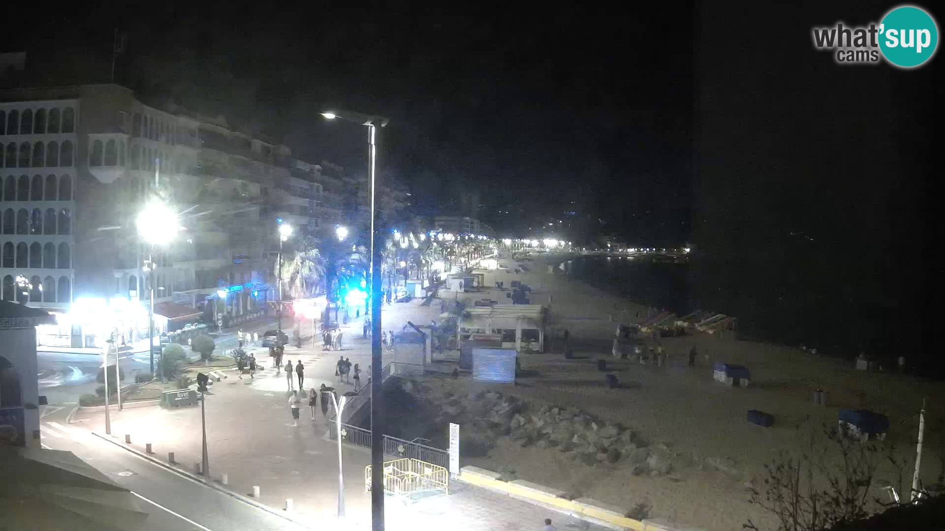 Webcam Lloret de Mar – the main beach – – Costa Brava – Spain