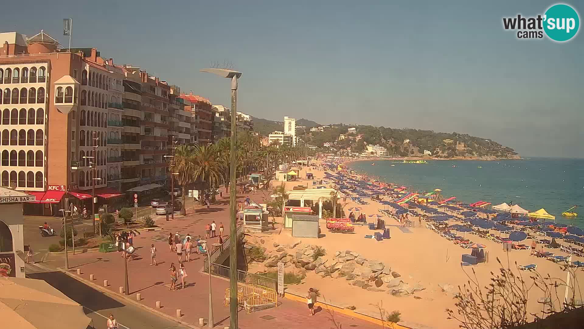 Kamera v živo Lloret de Mar – plaža