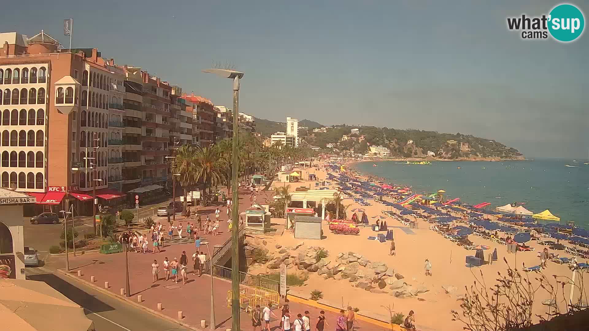 Kamera v živo Lloret de Mar – plaža