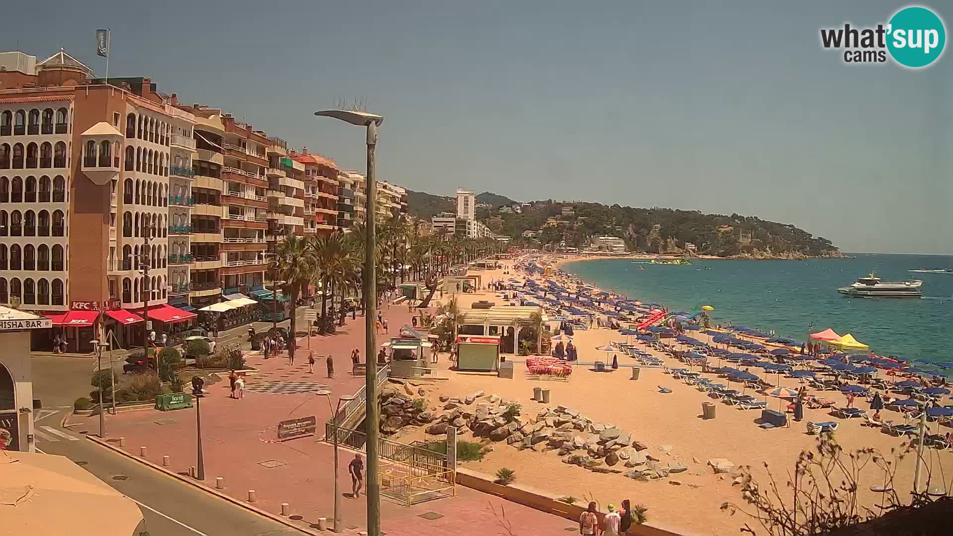 Webcam live Lloret de Mar – Hauptstrand