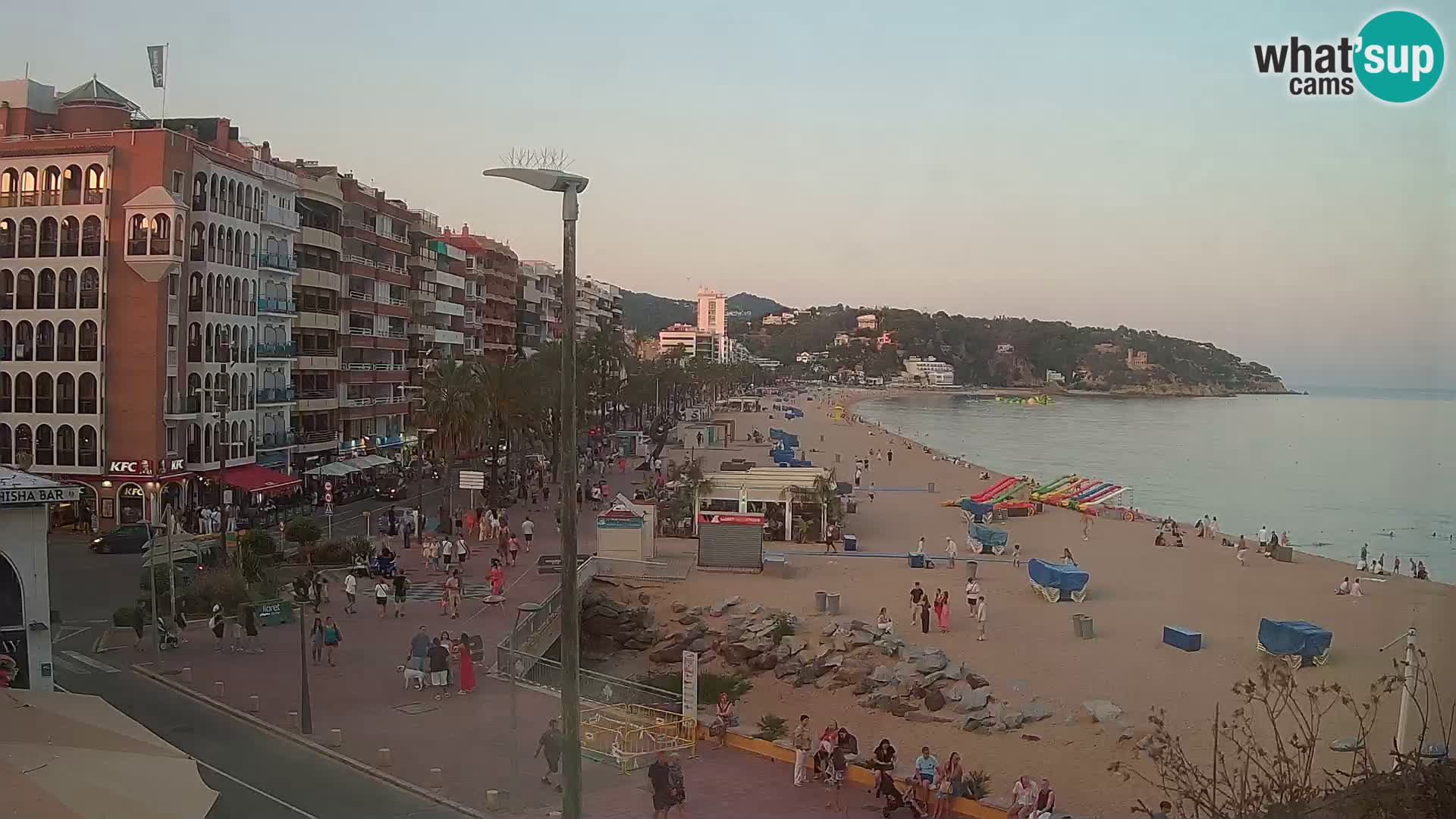 Webcam Lloret de Mar – Plage centrale