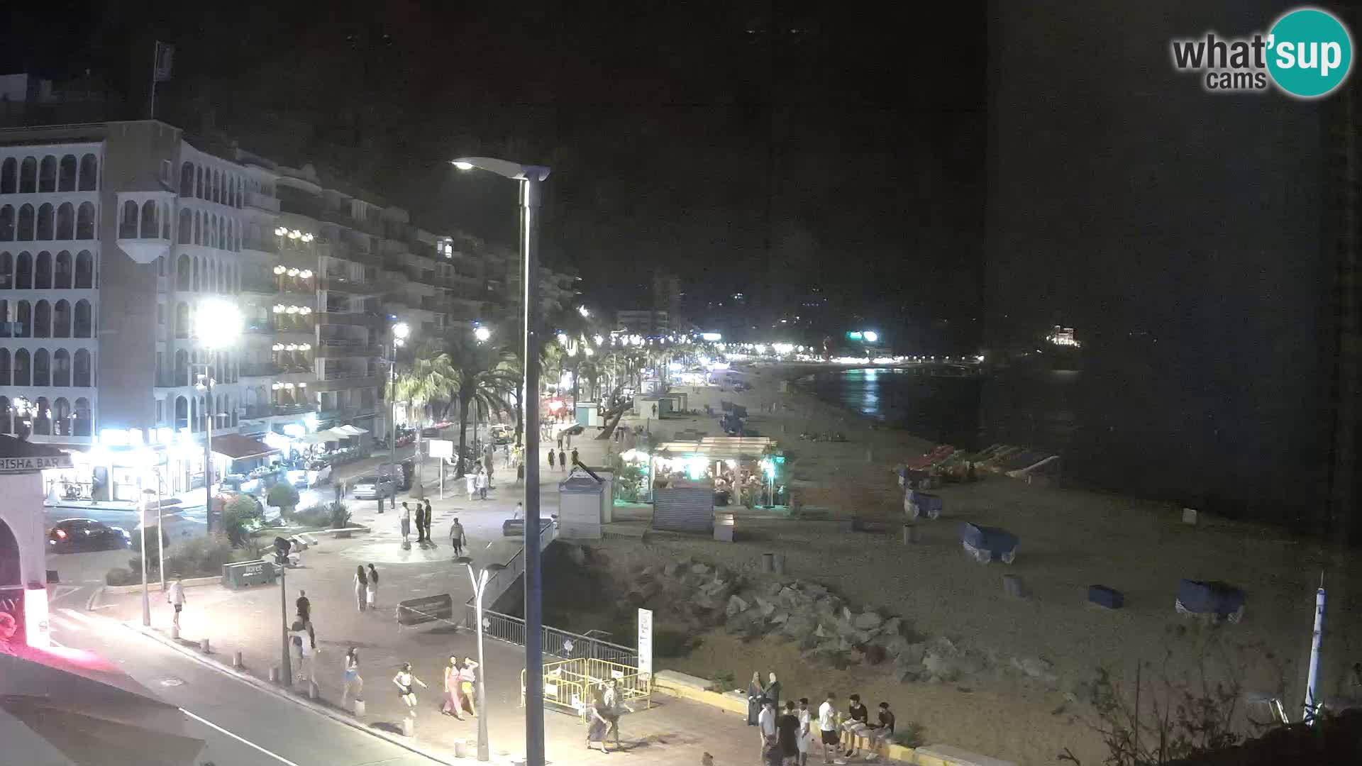 Webcam Lloret de Mar – Central beach