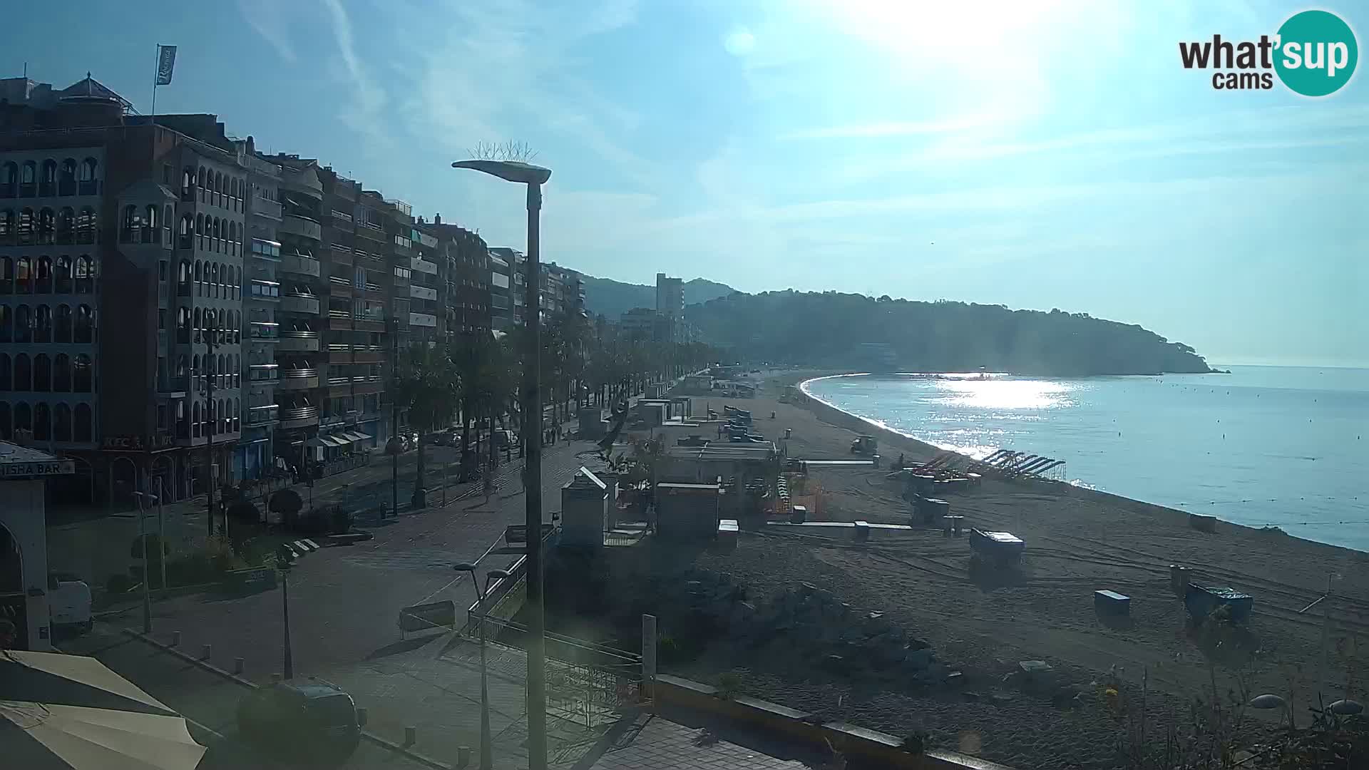 Web kamera Lloret de Mar – plaža