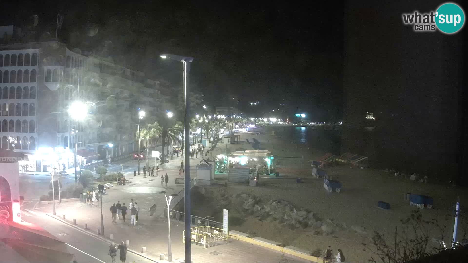 Webcam Lloret de Mar – the main beach – – Costa Brava – Spain