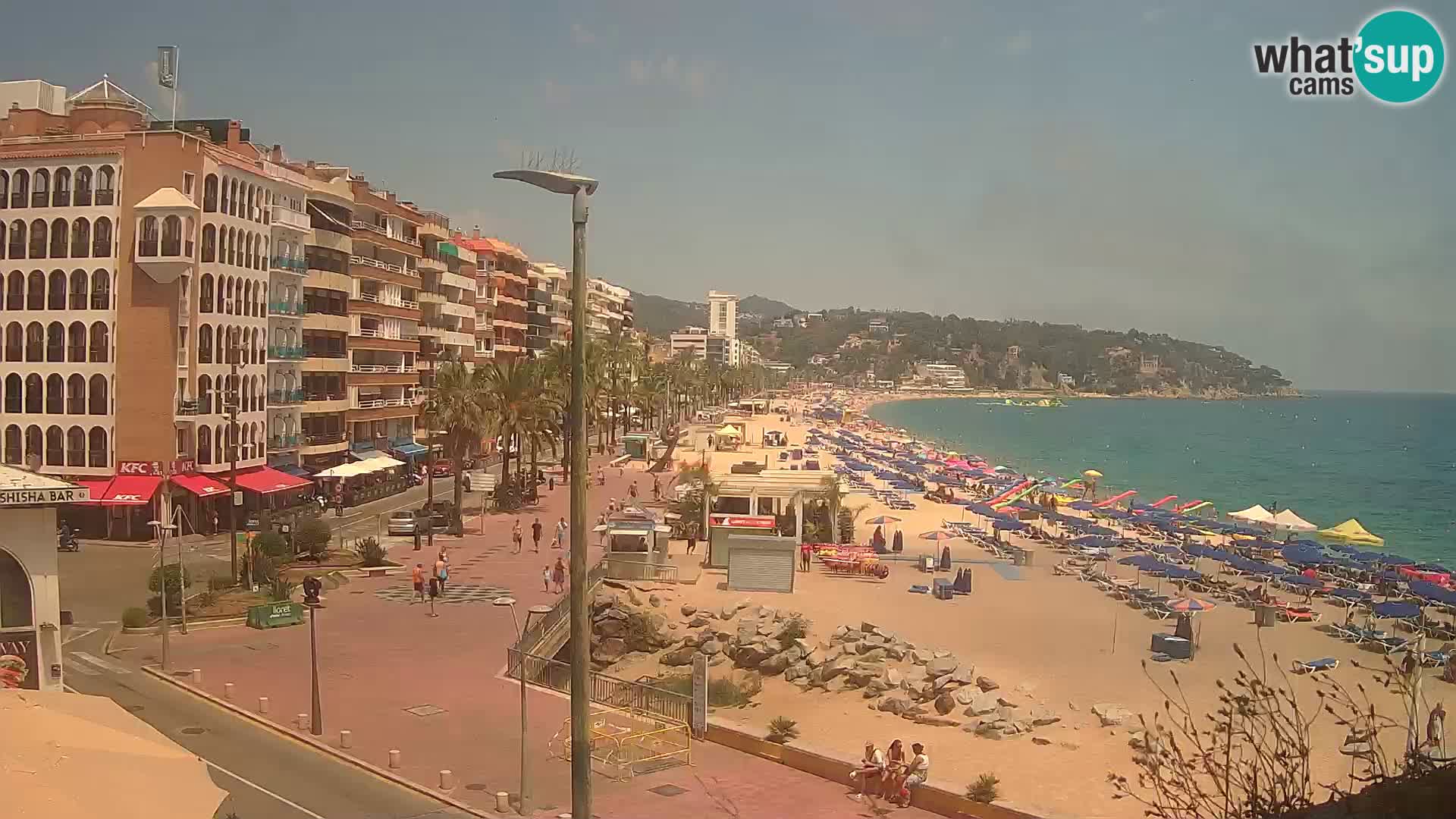 Webcam Lloret de Mar – the beach