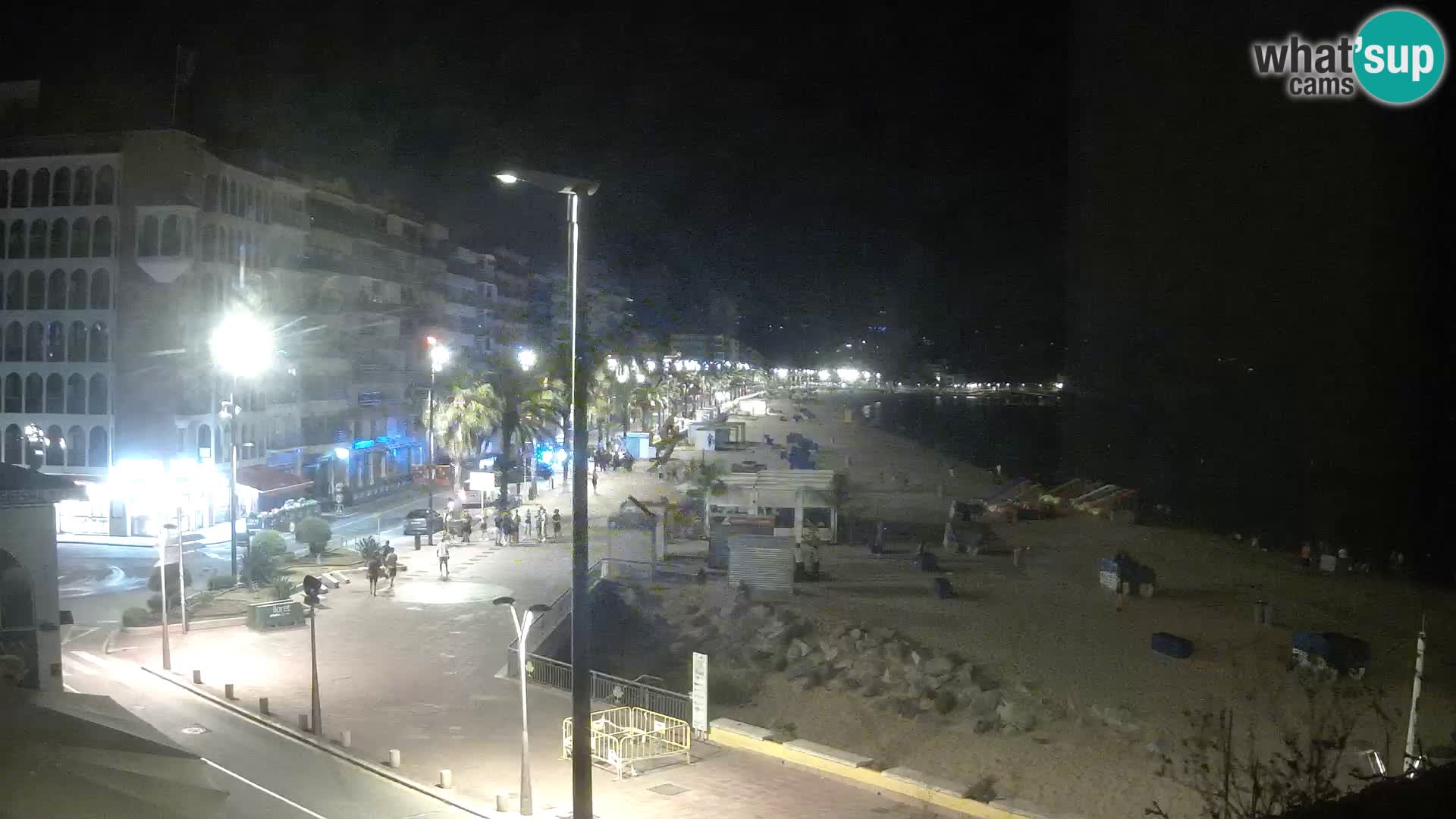 Webcam Lloret de Mar – the main beach – – Costa Brava – Spain