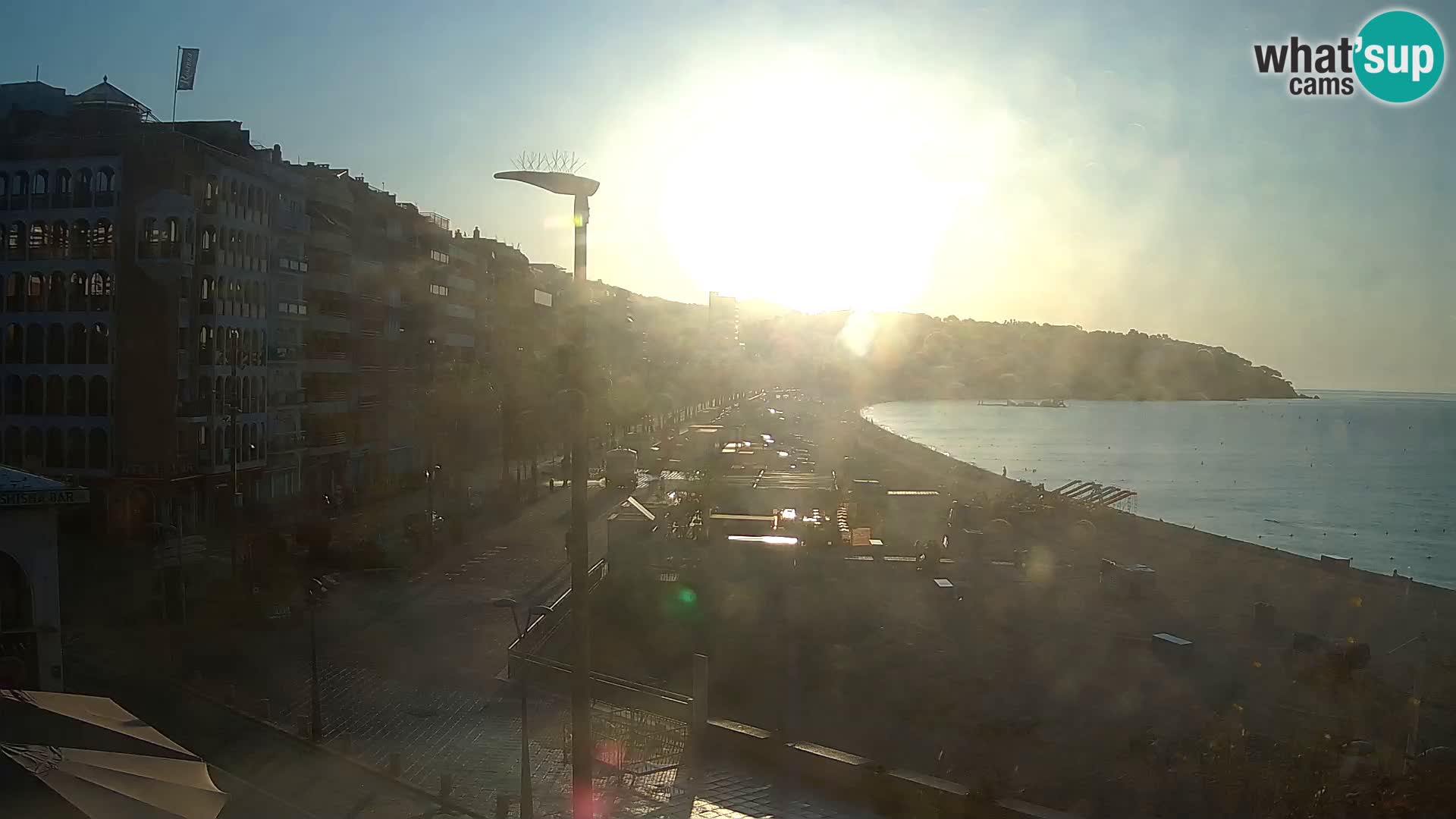 Web kamera Lloret de Mar – glavna plaža