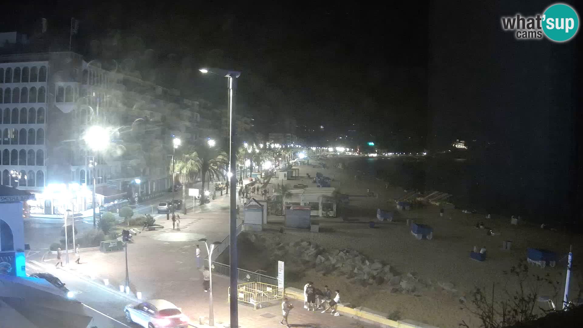 Webcam Lloret de Mar – the main beach – – Costa Brava – Spain