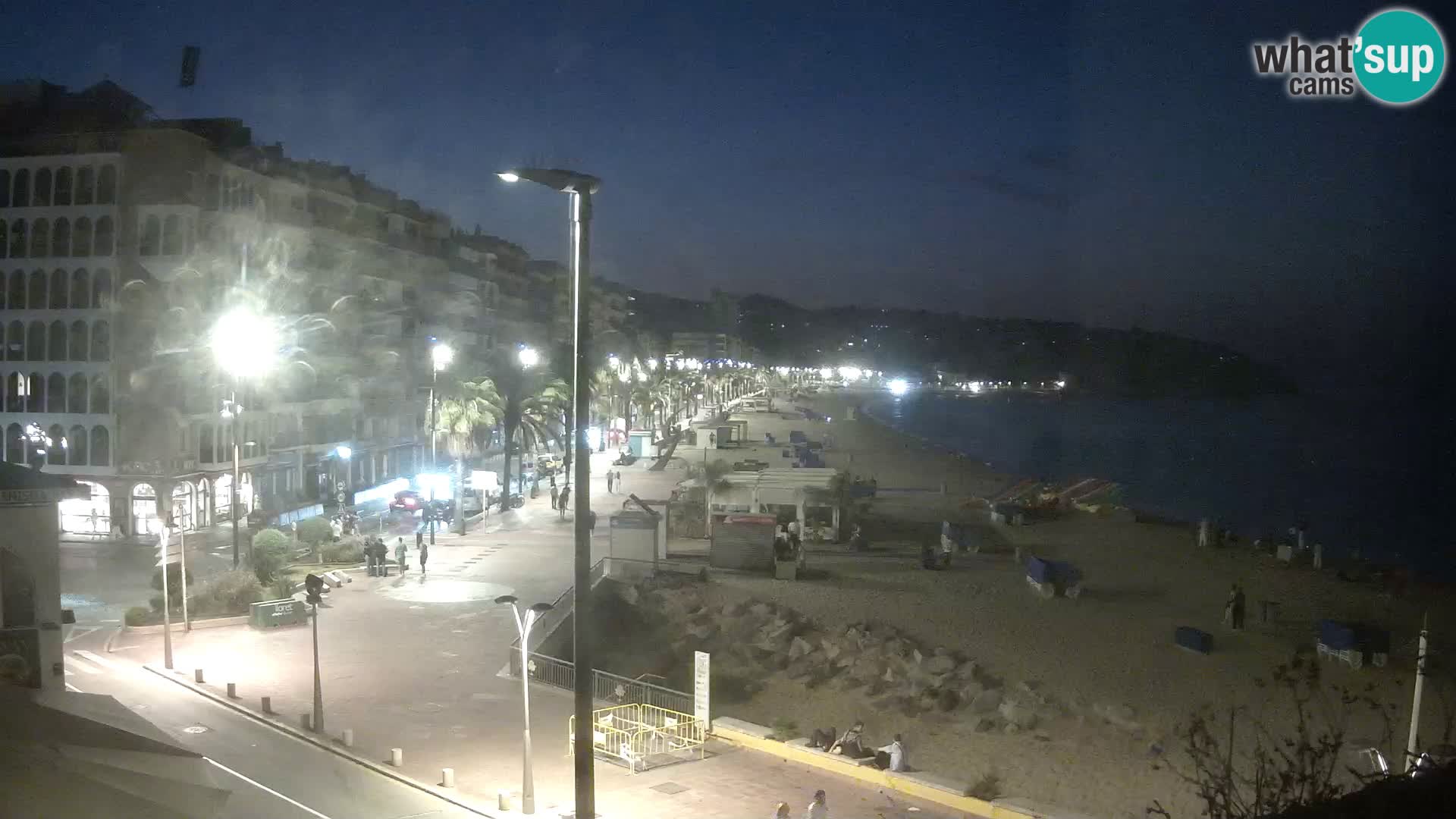 Webcam Lloret de Mar – the main beach – – Costa Brava – Spain