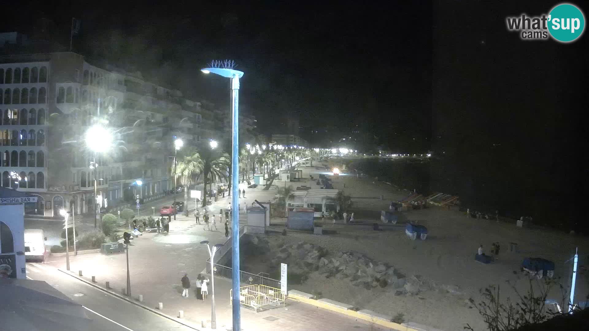 Webcam Lloret de Mar – the main beach – – Costa Brava – Spain