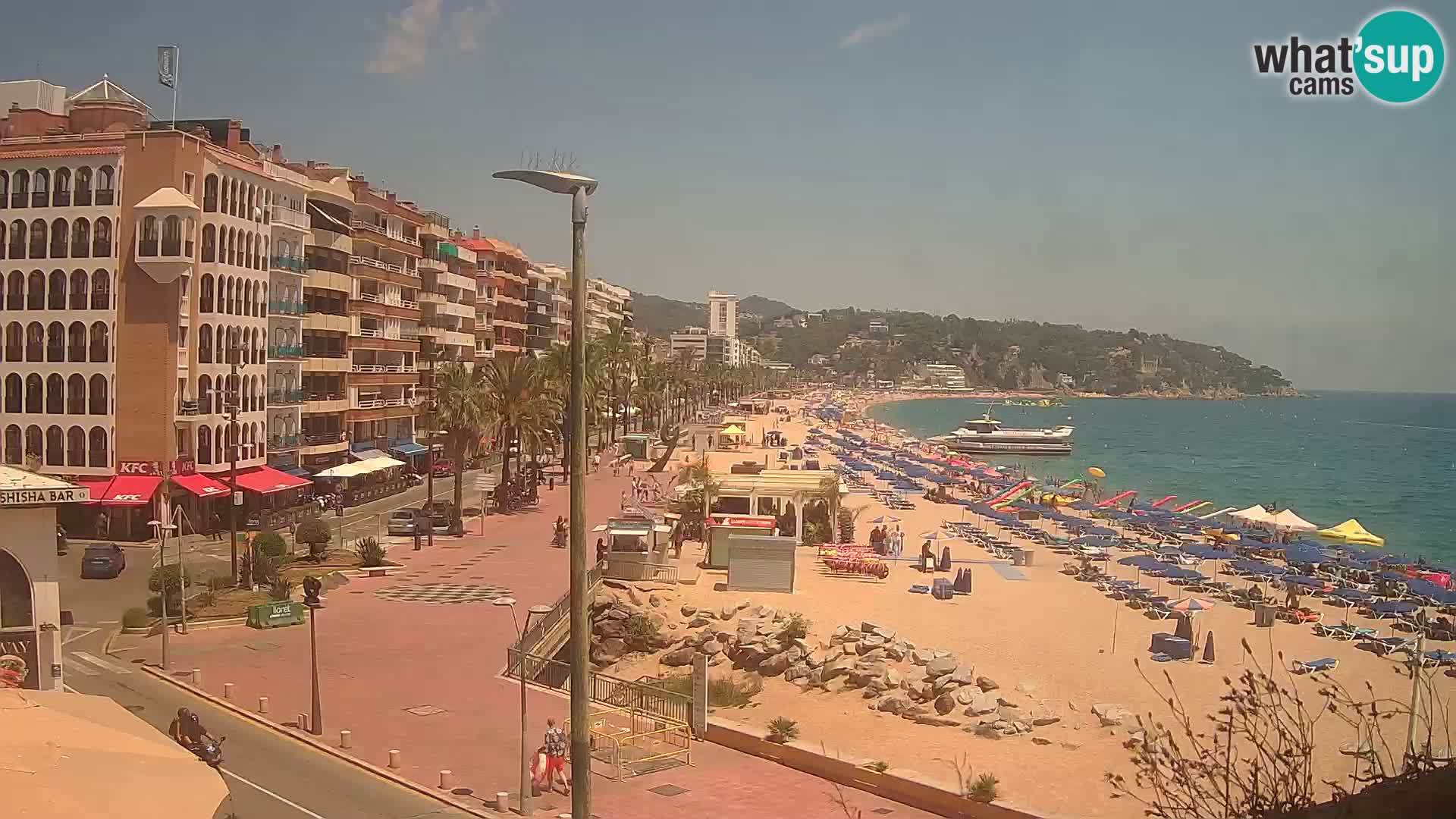 Webcam Lloret de Mar – Osrednja plaža