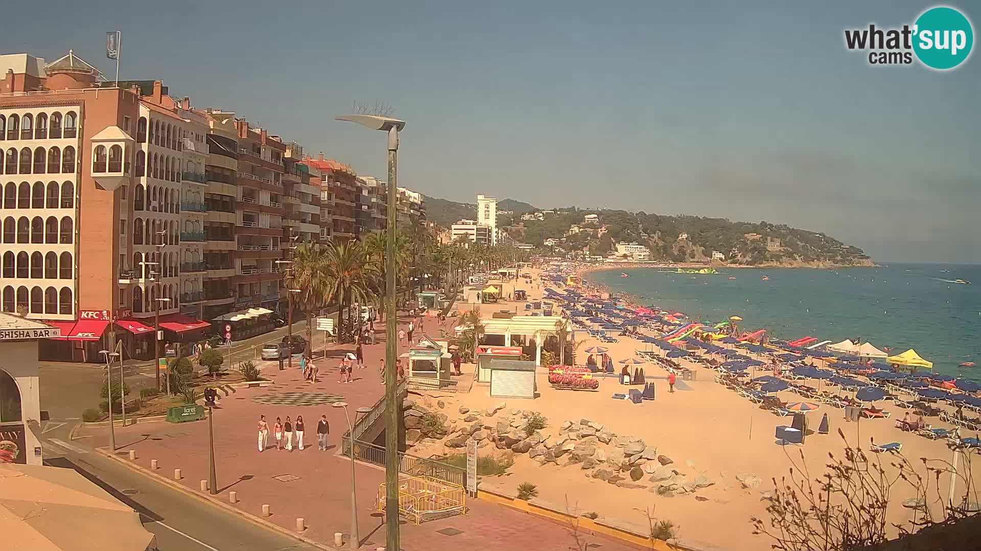 Kamera v živo Lloret de Mar – plaža