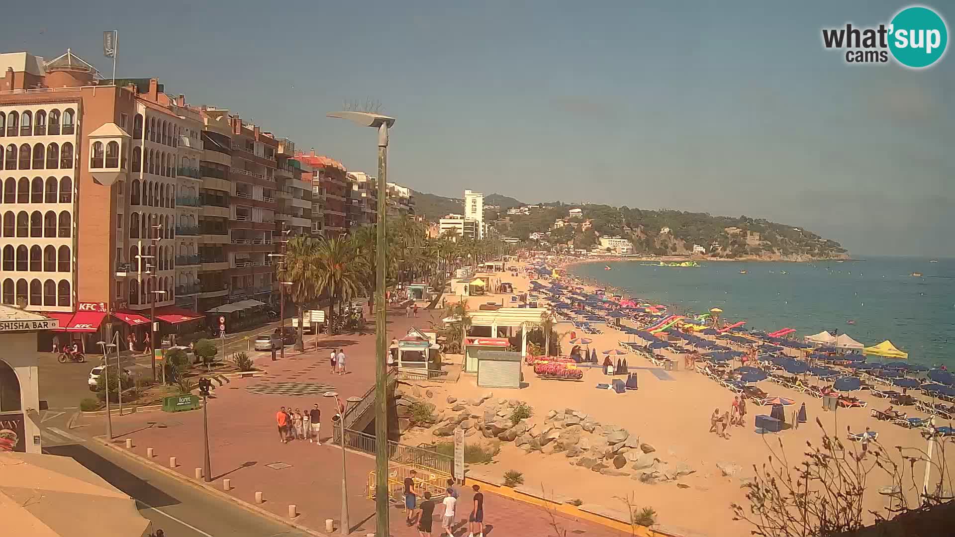 Webcam live Lloret de Mar – la spiaggia principale