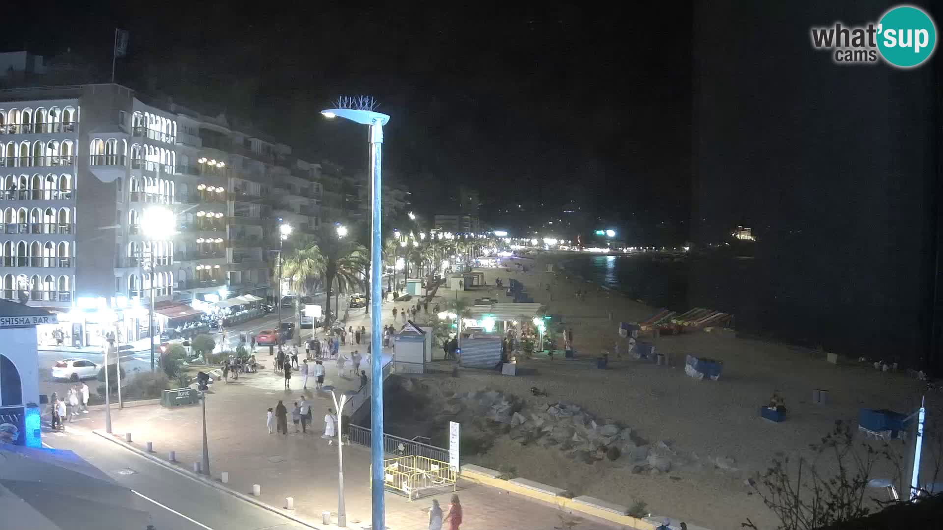 Webcam Lloret de Mar – the main beach – – Costa Brava – Spain