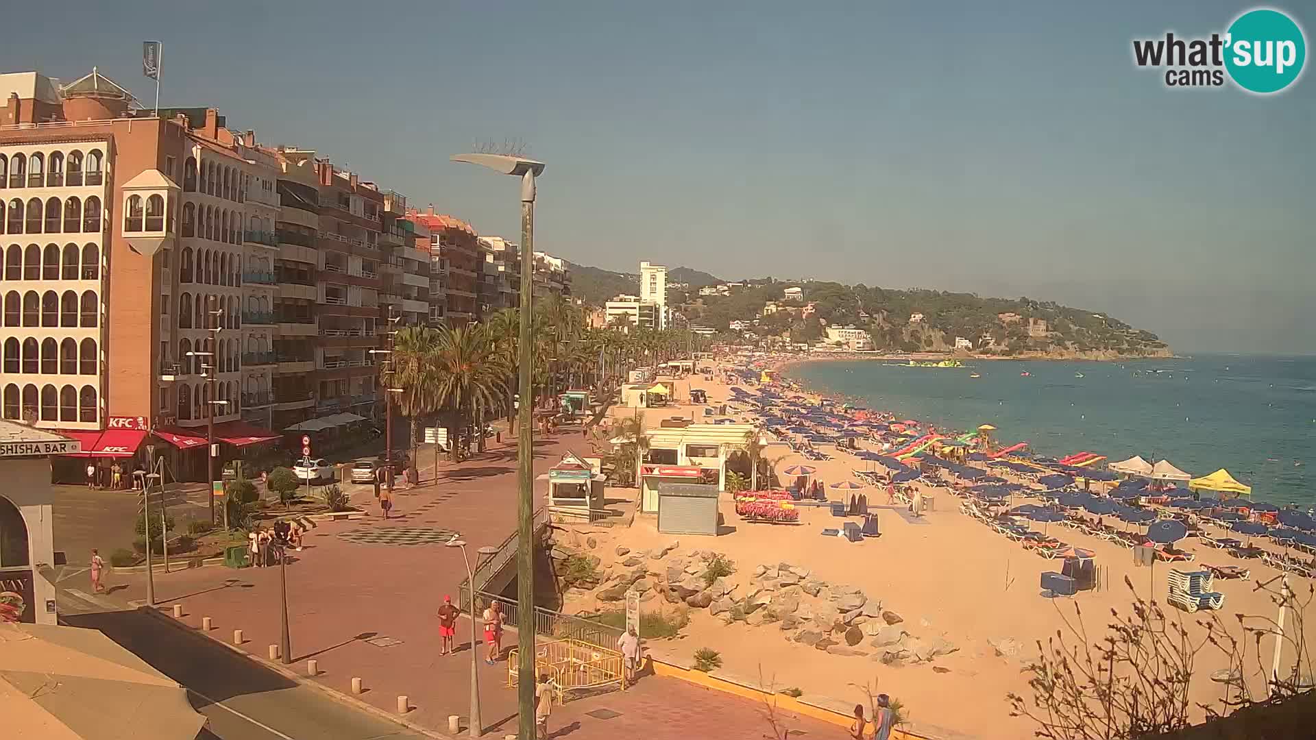 Kamera v živo Lloret de Mar – Glavna plaža