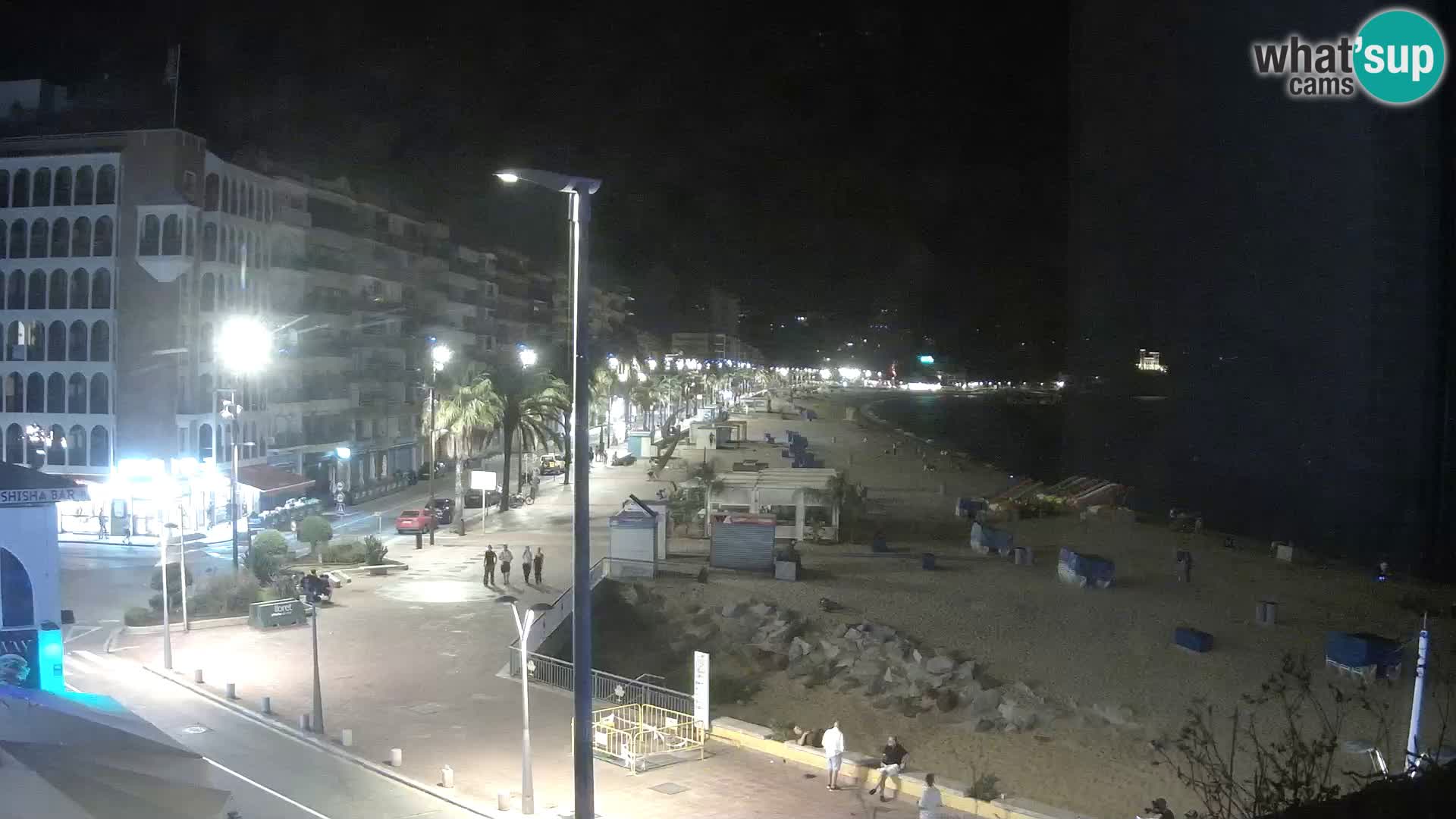 Webcam Lloret de Mar – the main beach – – Costa Brava – Spain