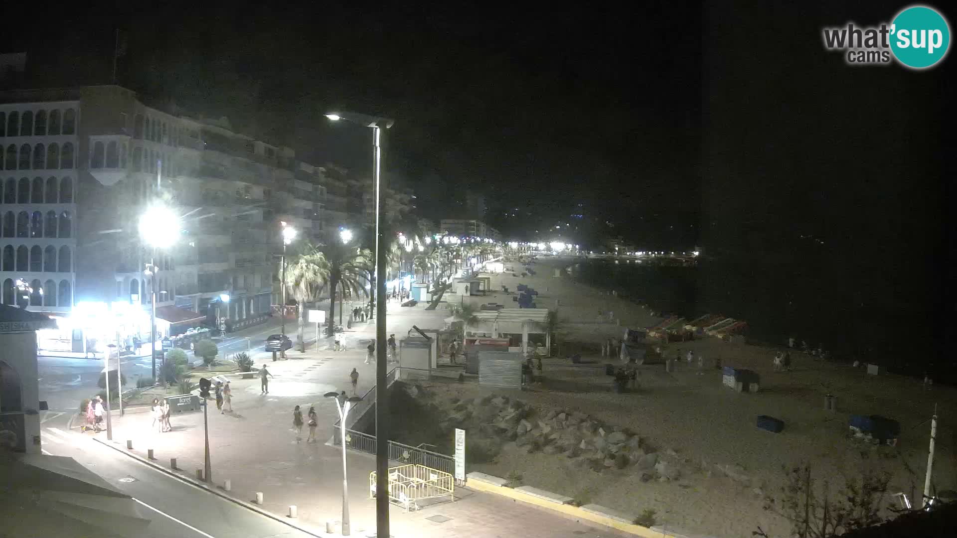 Web kamera Lloret de Mar – plaža