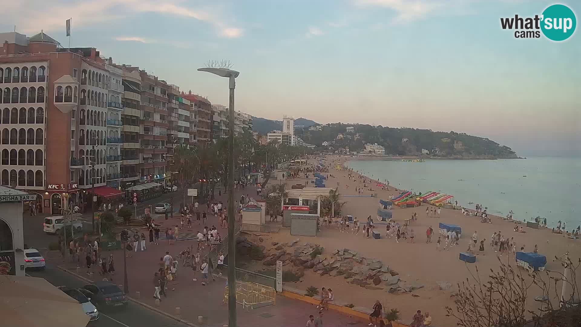 Webcam Lloret de Mar – the beach