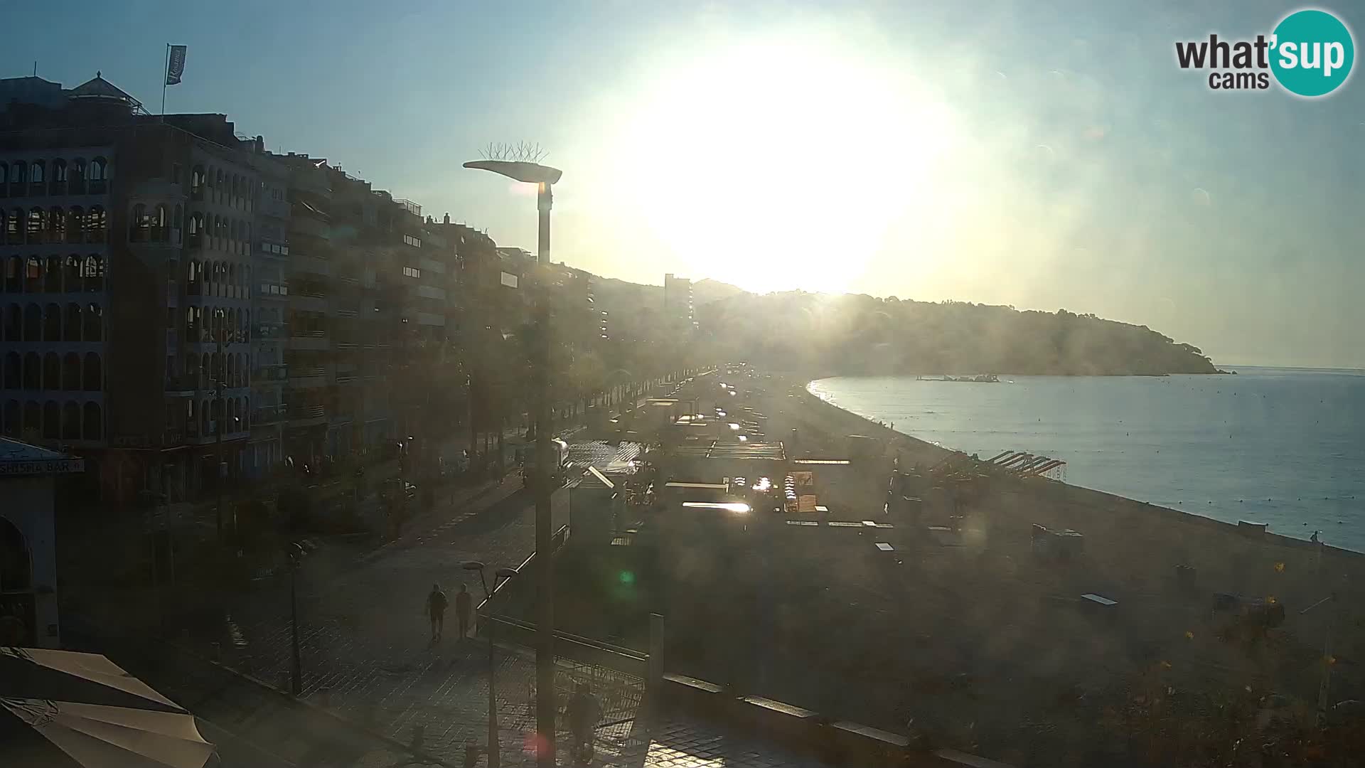 Webcam Lloret de Mar – Central beach