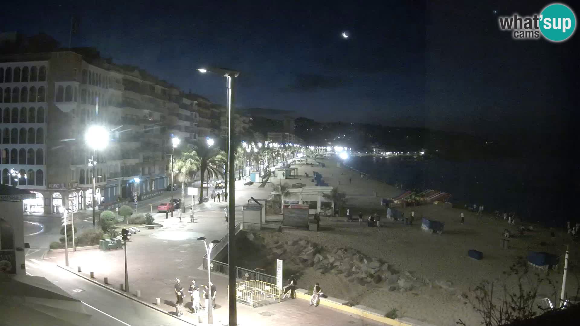 Webcam Lloret de Mar – the main beach – – Costa Brava – Spain
