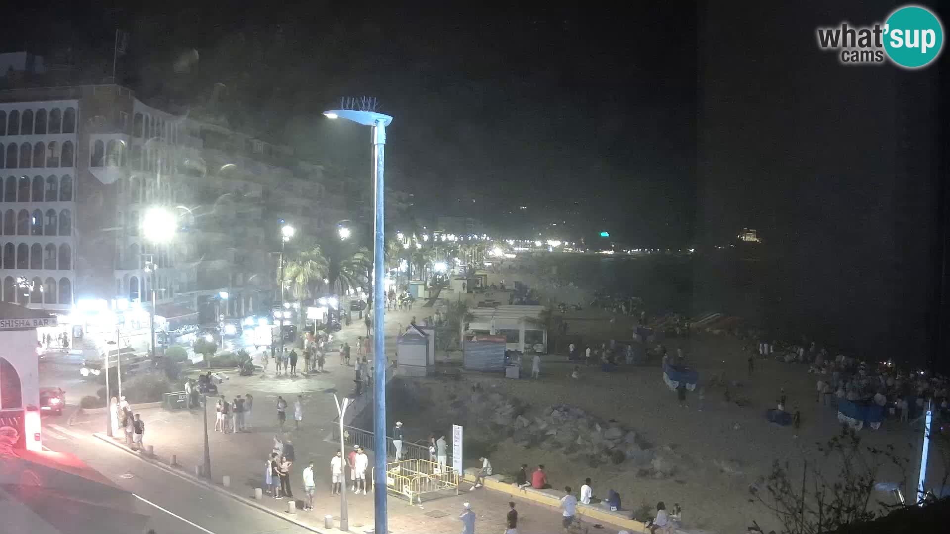Webcam Lloret de Mar – the main beach – – Costa Brava – Spain