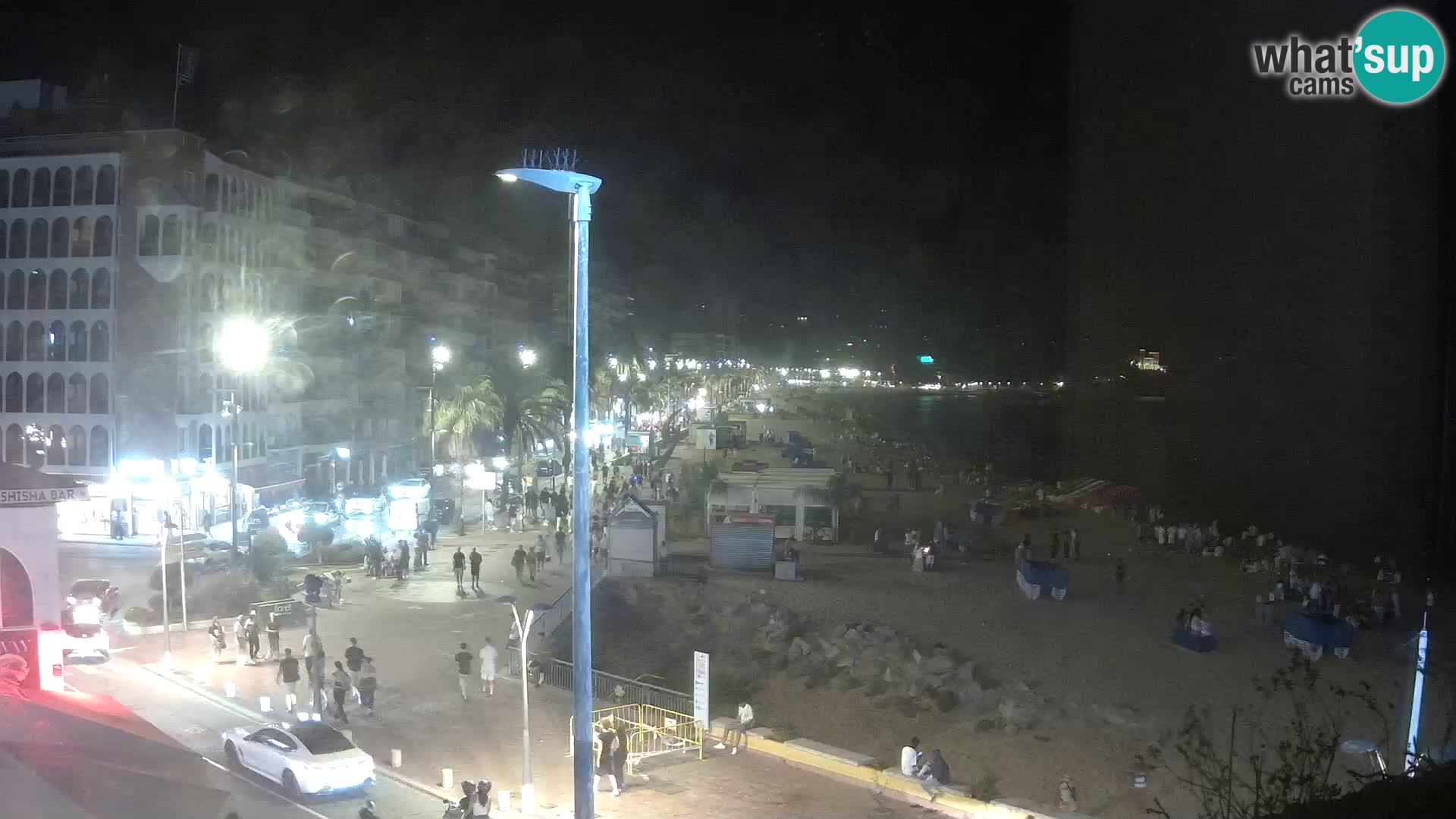 Webcam Lloret de Mar – the main beach – – Costa Brava – Spain