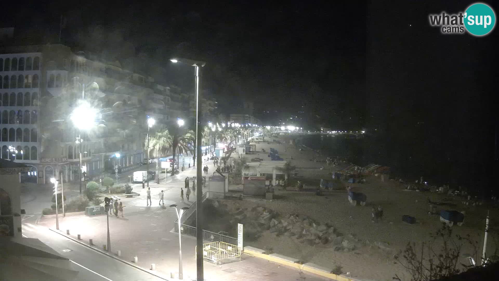 Webcam Lloret de Mar – the main beach – – Costa Brava – Spain