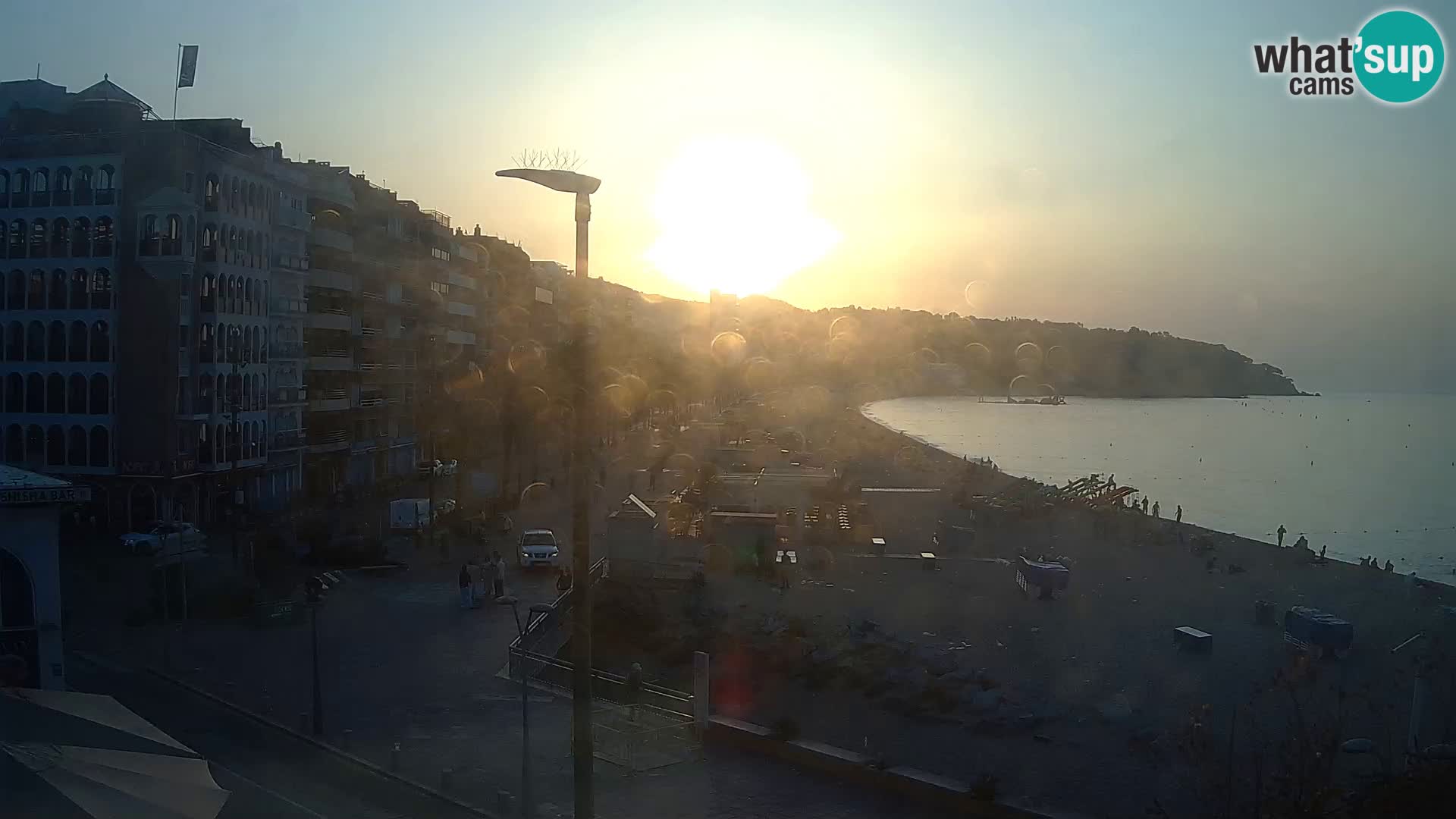 Webcam Lloret de Mar – the main beach – – Costa Brava – Spain