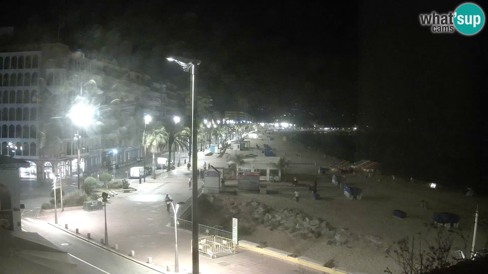 Webcam Lloret de Mar – the main beach – – Costa Brava – Spain
