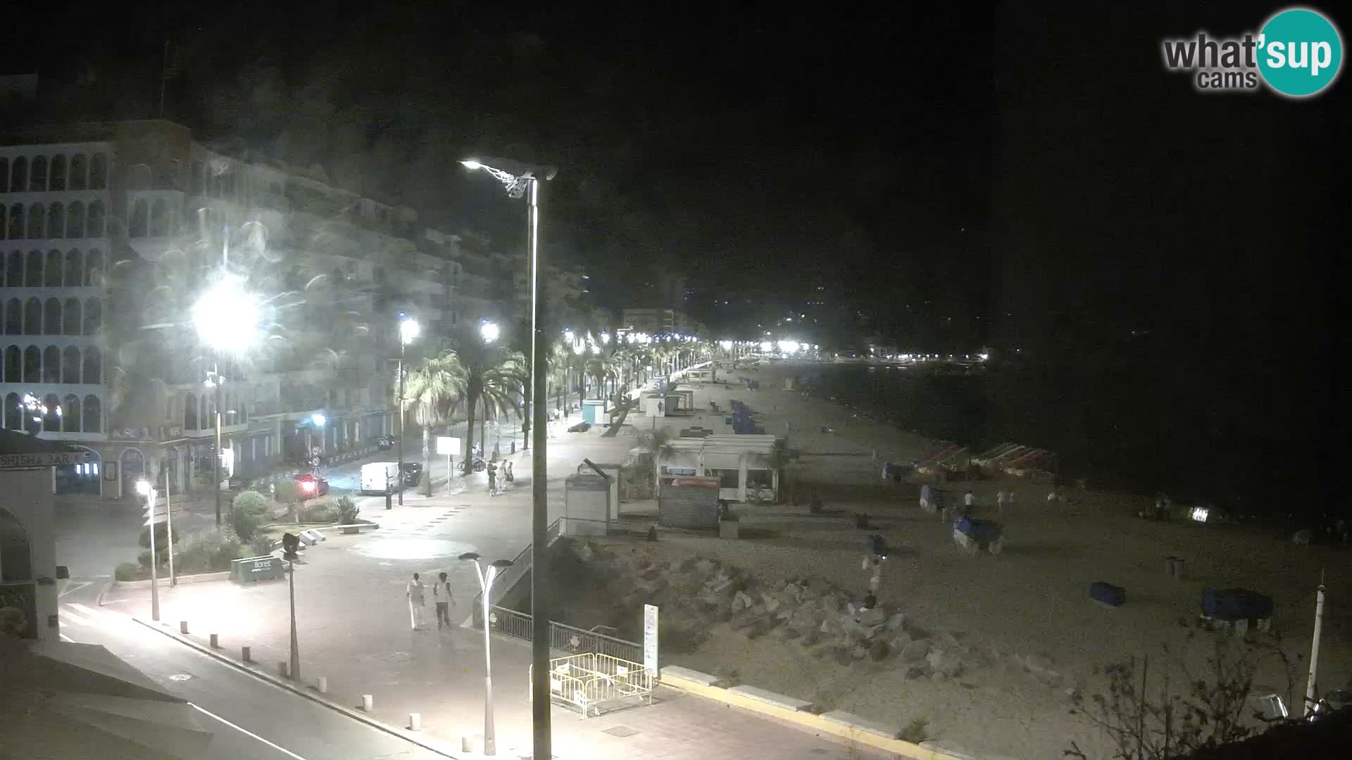 Webcam Lloret de Mar – the main beach – – Costa Brava – Spain