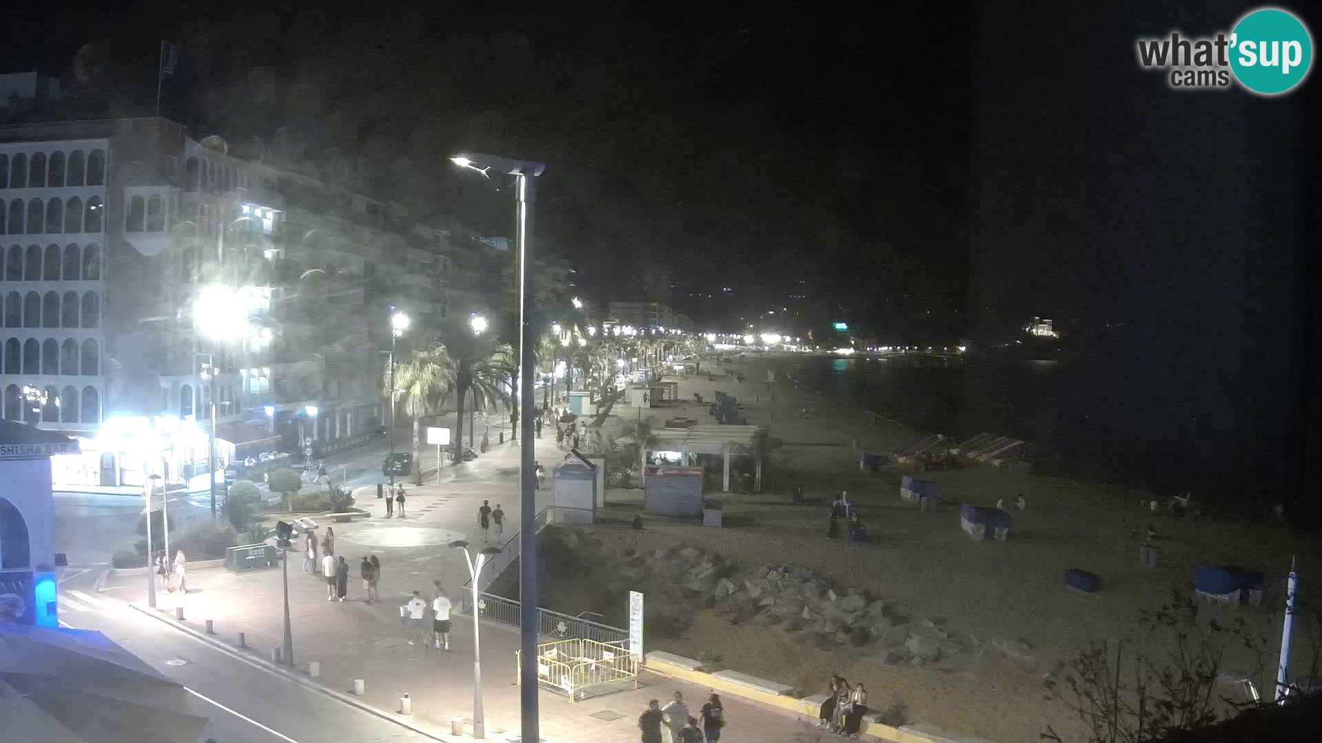 Webcam Lloret de Mar – the main beach – – Costa Brava – Spain