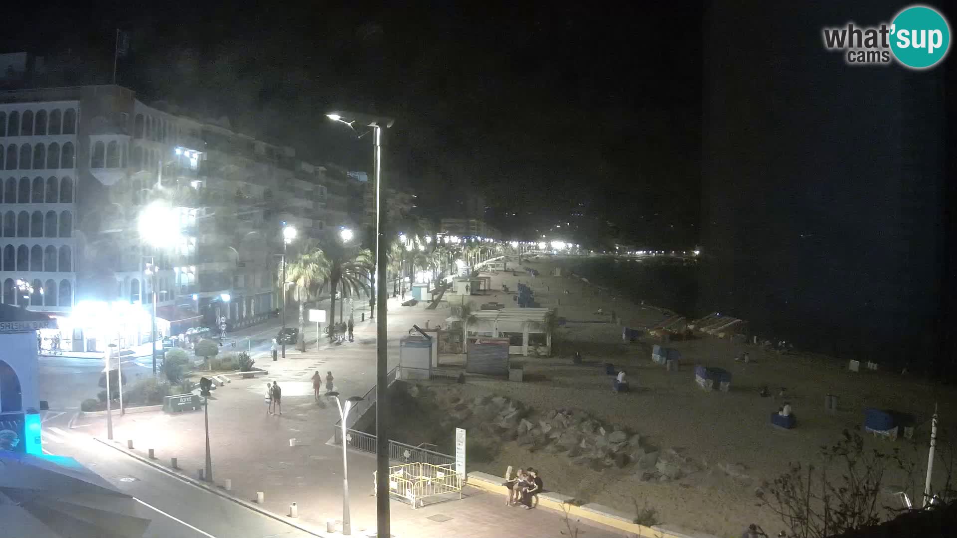 Webcam Lloret de Mar – the main beach – – Costa Brava – Spain