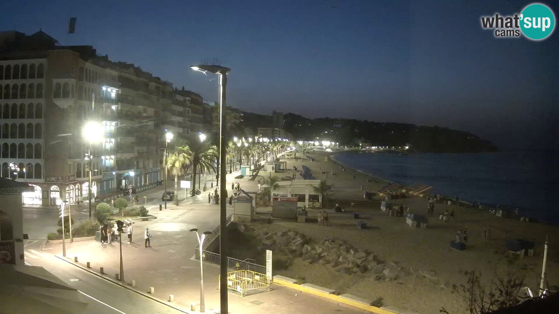 Webcam Lloret de Mar – Zentralen Strand