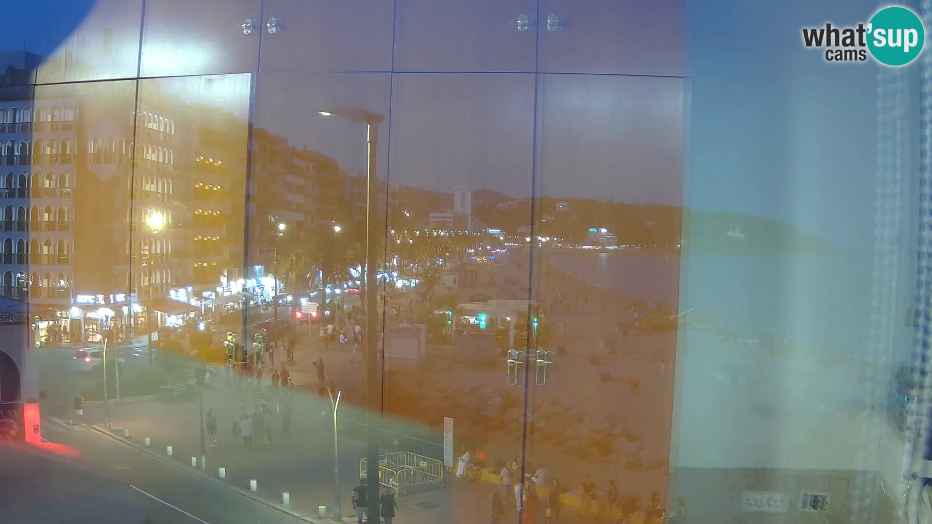 Webcam Lloret de Mar – the main beach – – Costa Brava – Spain