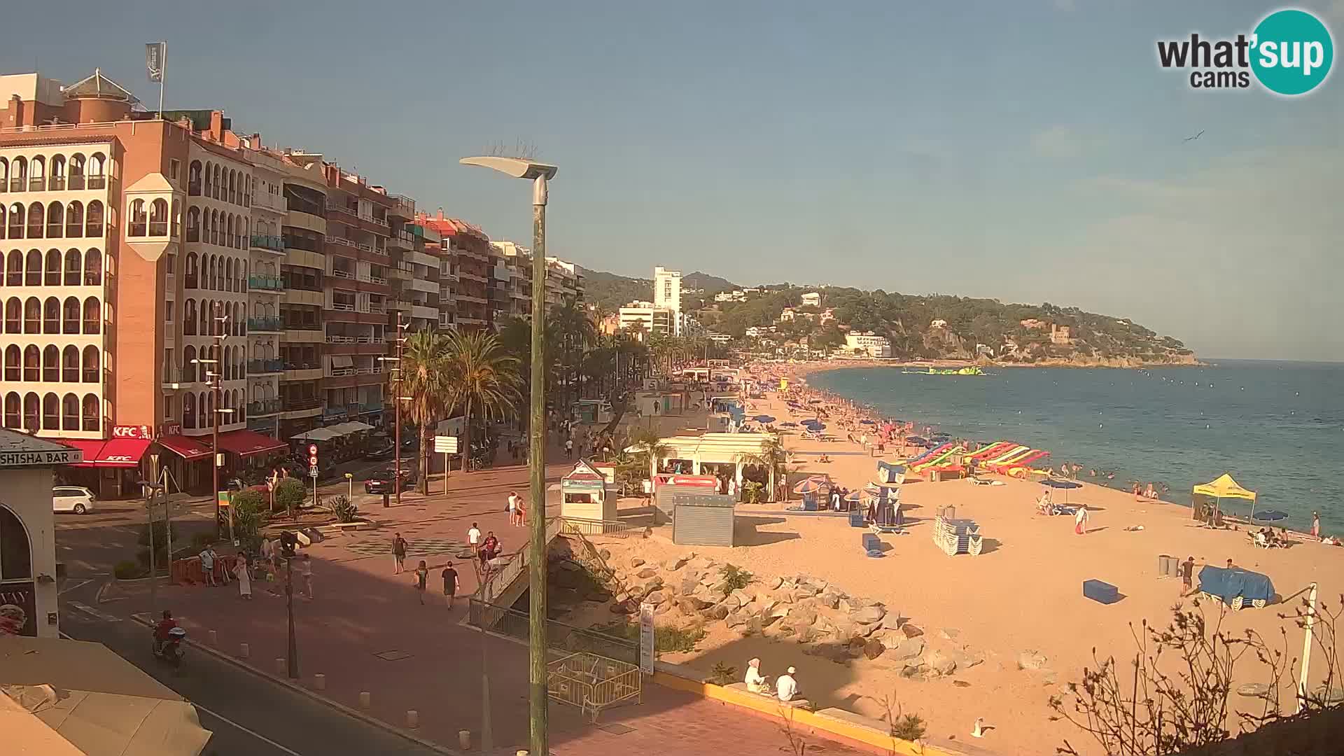 Webcam Lloret de Mar – the beach