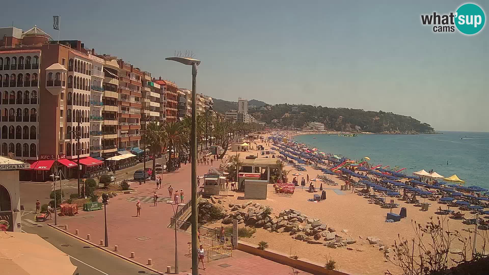 Webcam live Lloret de Mar – Hauptstrand