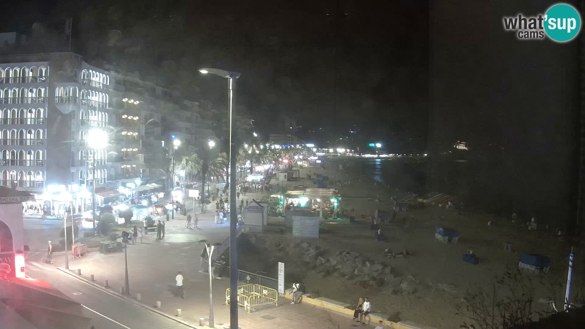 Webcam Lloret de Mar – the main beach – – Costa Brava – Spain