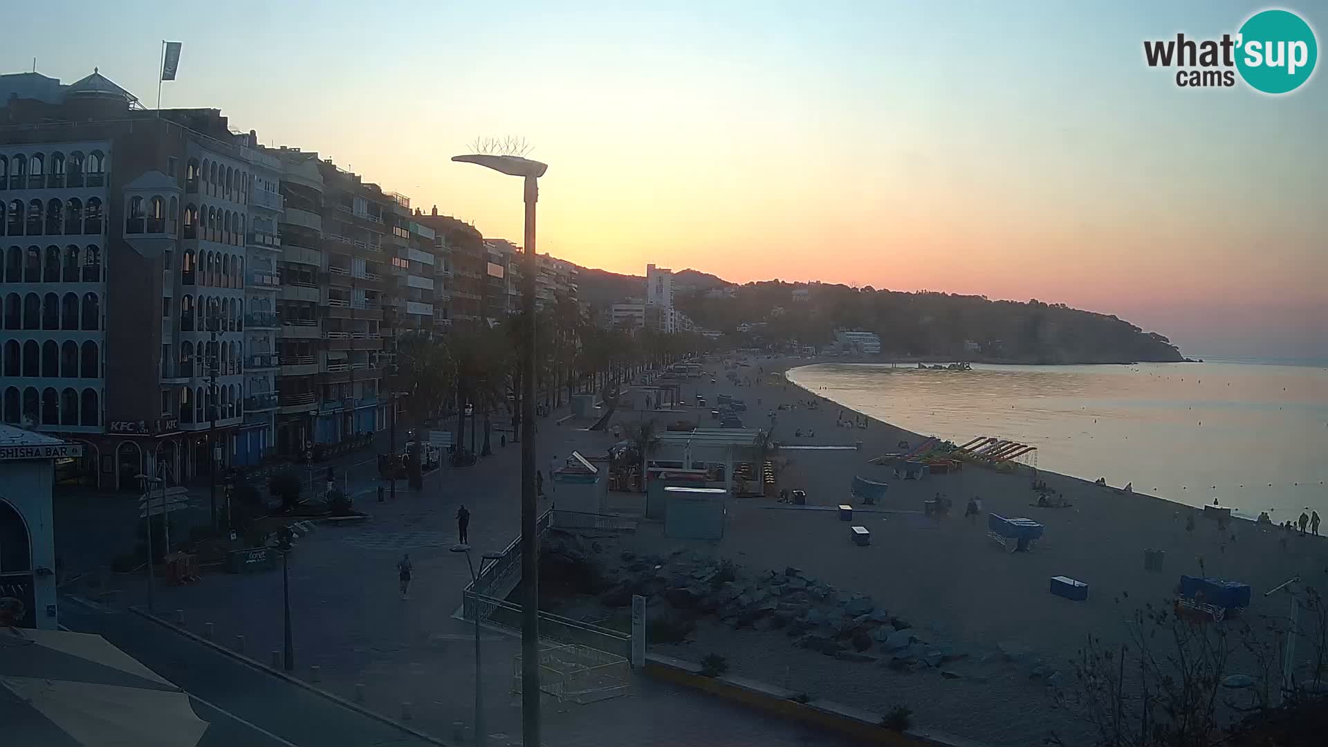 Webcam Live Lloret de Mar – La plage